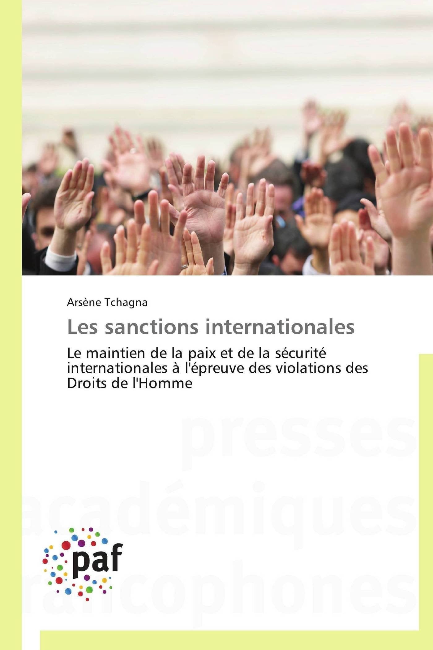 Les sanctions internationales: Le maintien de la paix et de la sécurité internationales à l'épreuve des violations des Droits de l' book