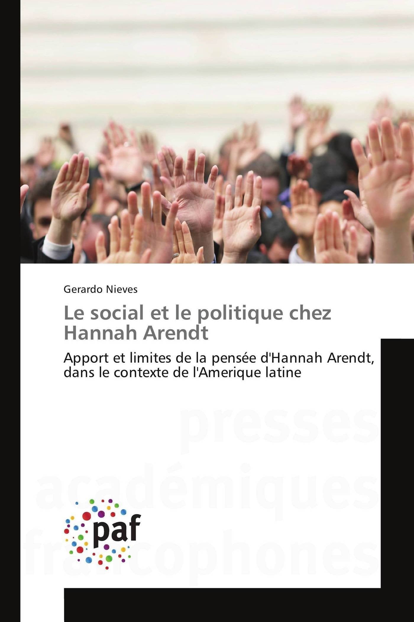 Le social et le politique chez hannah arendt book