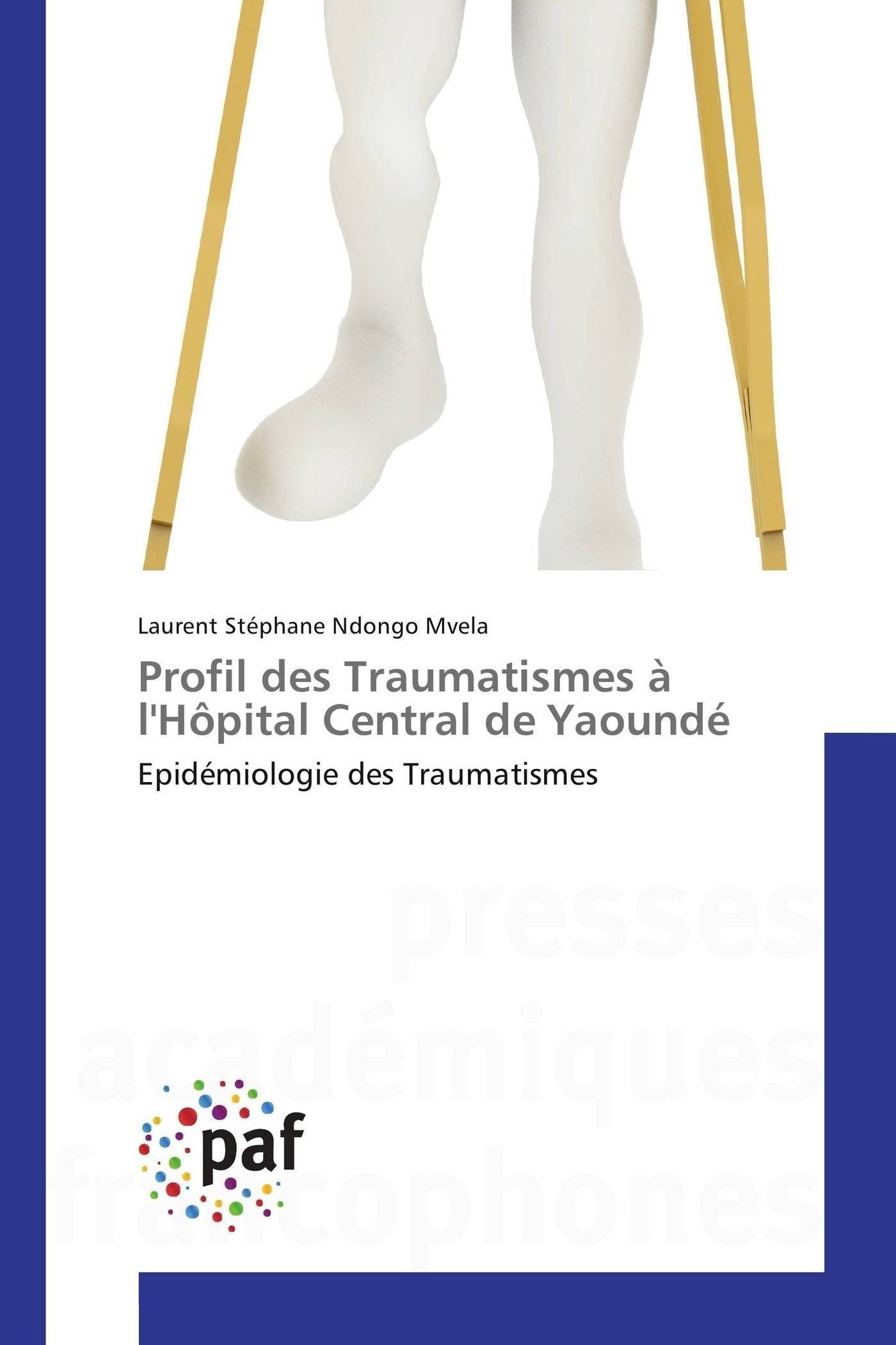 Profil des Traumatismes à l'Hôpital Central de Yaoundé: Epidémiologie des Traumatismes book