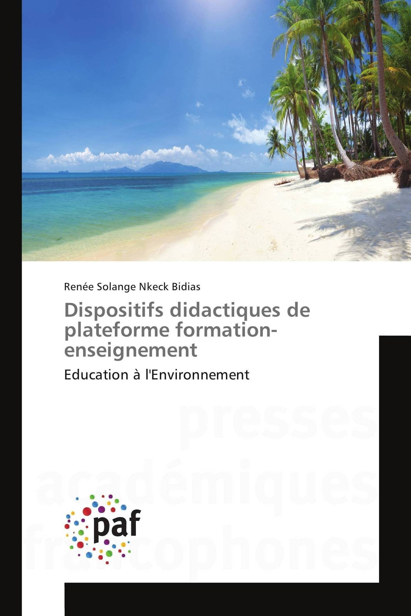 Dispositifs didactiques de plateforme formation-enseignement: Education à l'Environnement book