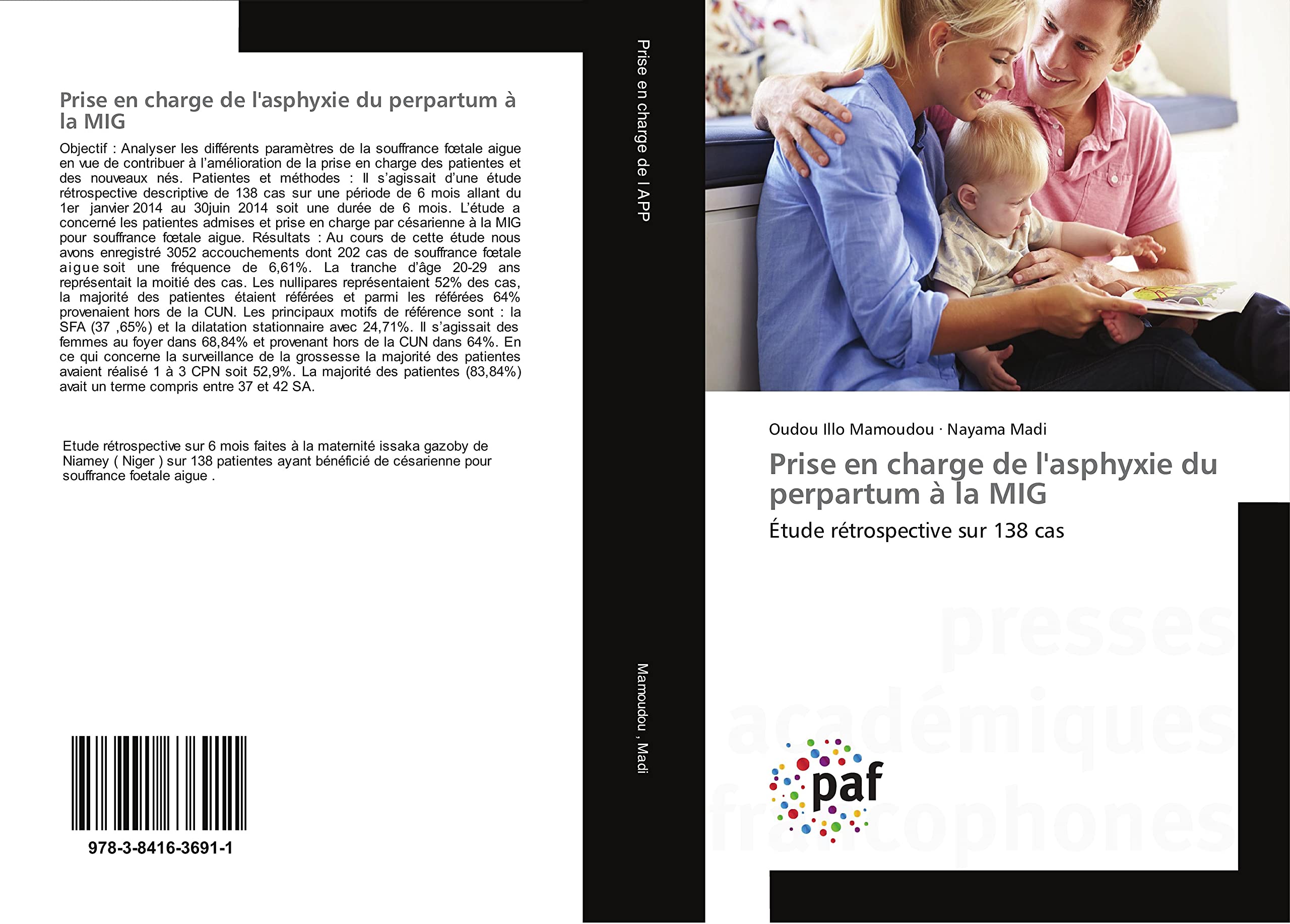Prise en charge de l'asphyxie du perpartum à la MIG: Étude rétrospective sur 138 cas book