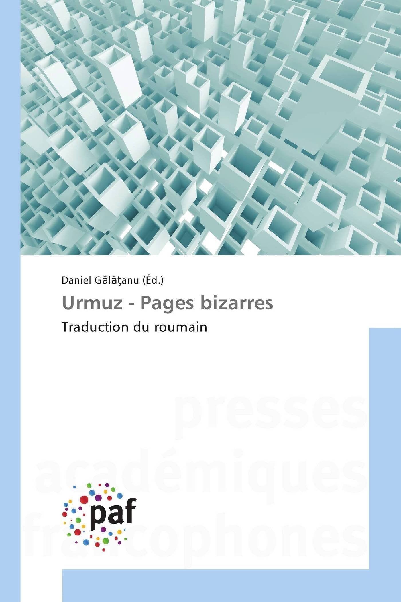 Urmuz - Pages bizarres: Traduction du roumain book