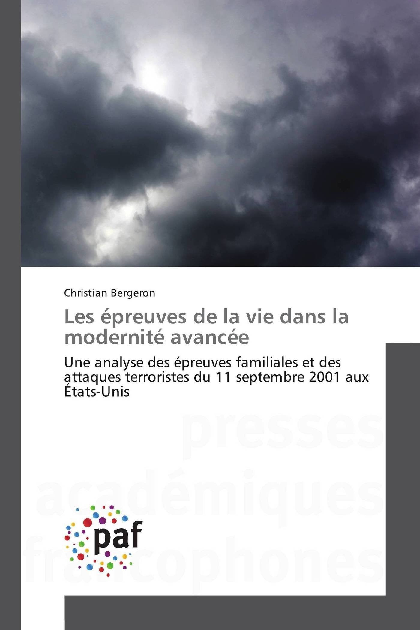 Les épreuves de la vie dans la modernité avancée book