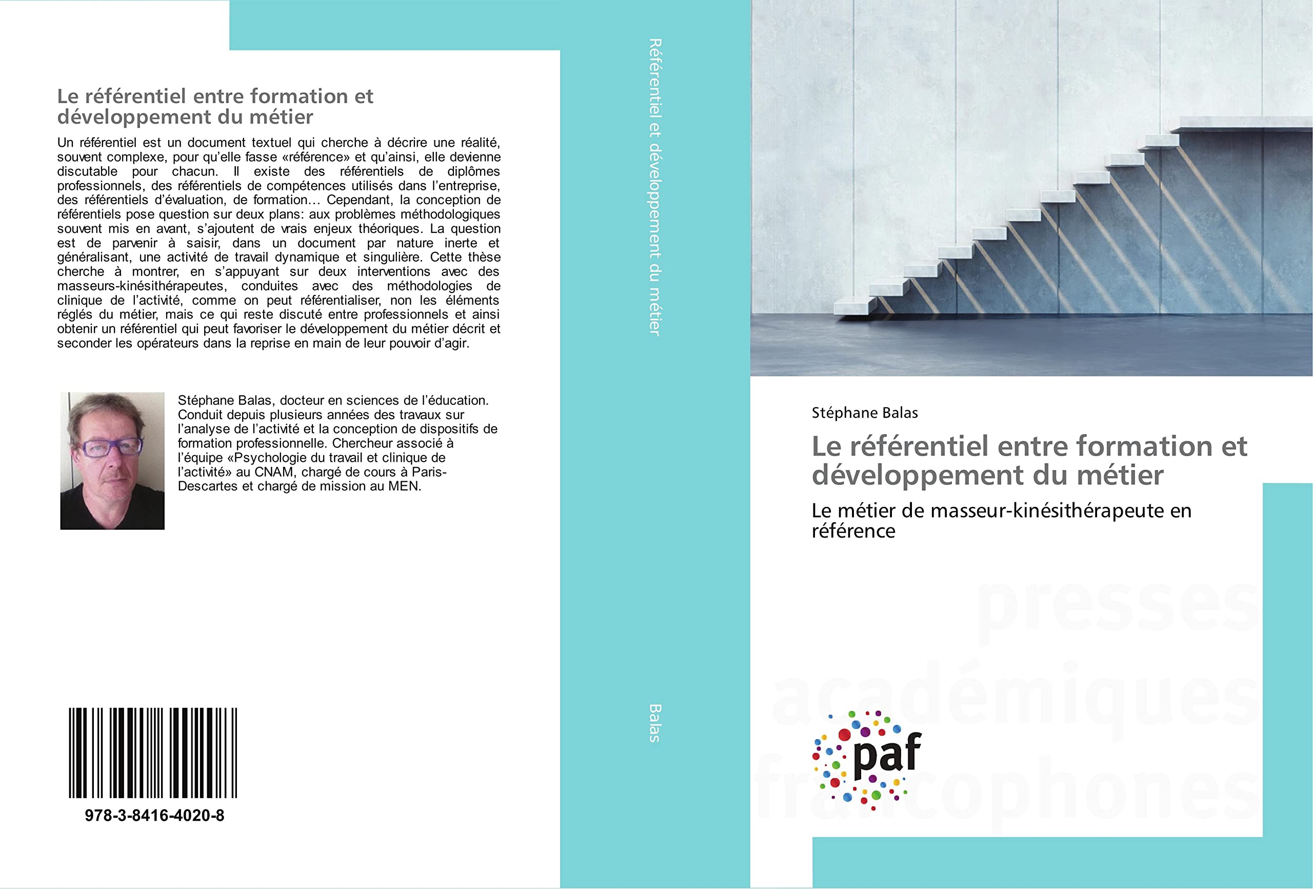 Le référentiel entre formation et développement du métier: Le métier de masseur-kinésithérapeute en référence book