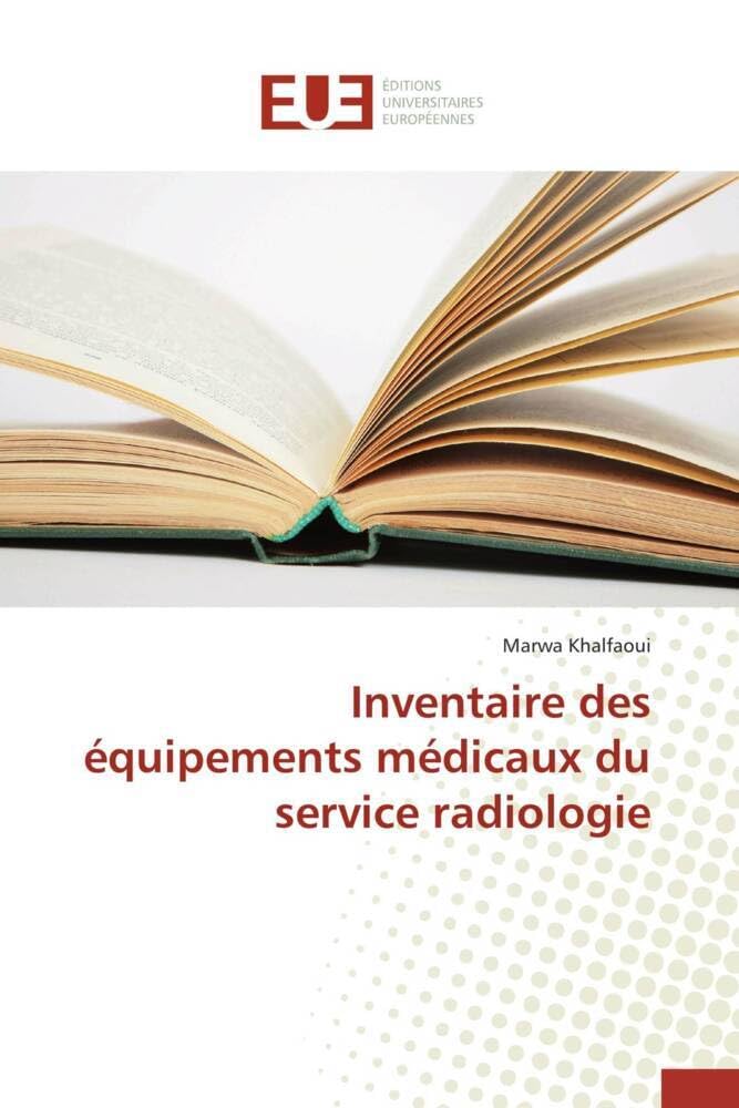 Inventaire des équipements médicaux du service radiologie book