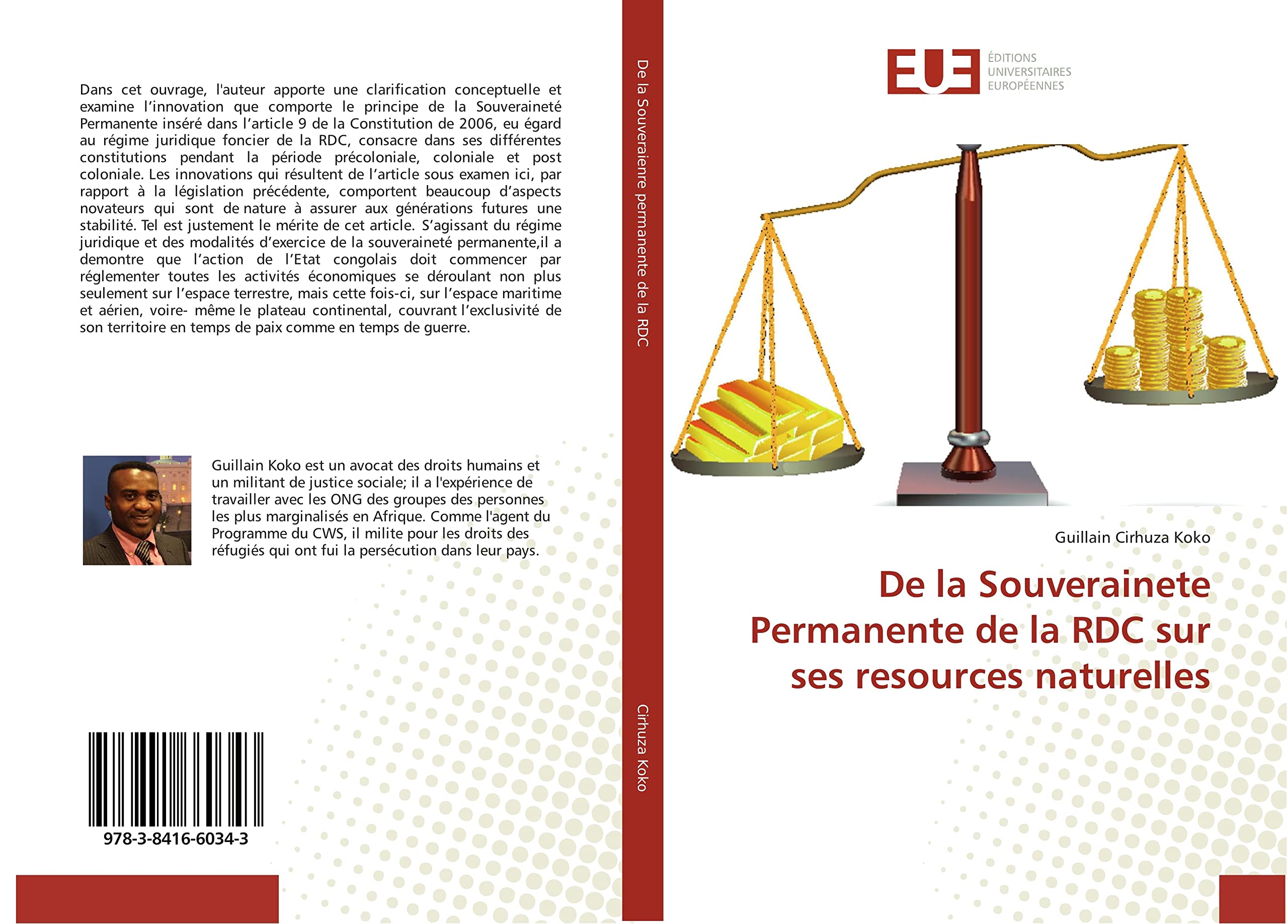 De la Souverainete Permanente de la RDC sur ses resources naturelles book