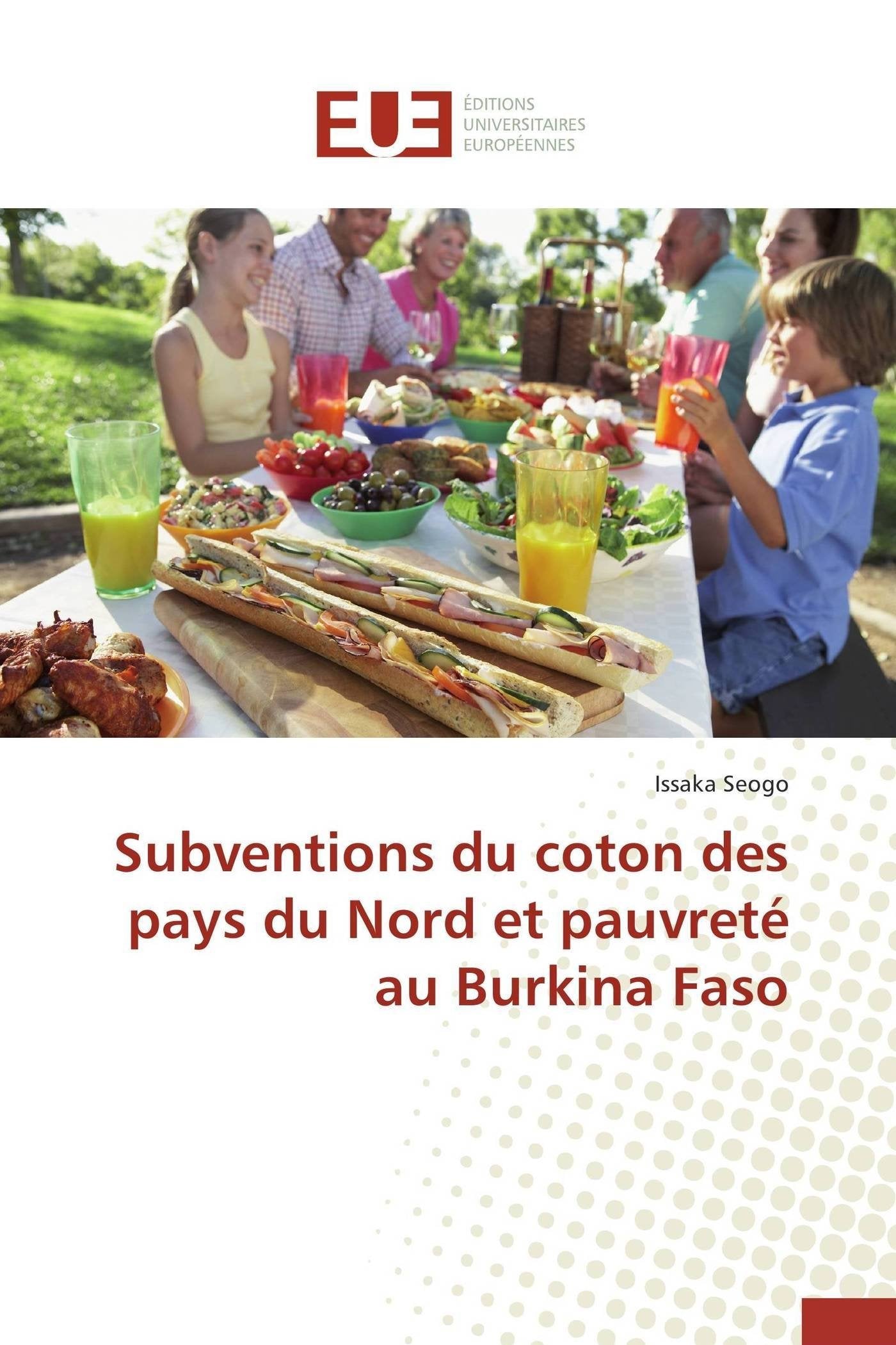 Subventions du coton des pays du nord et pauvreté au burkina faso book