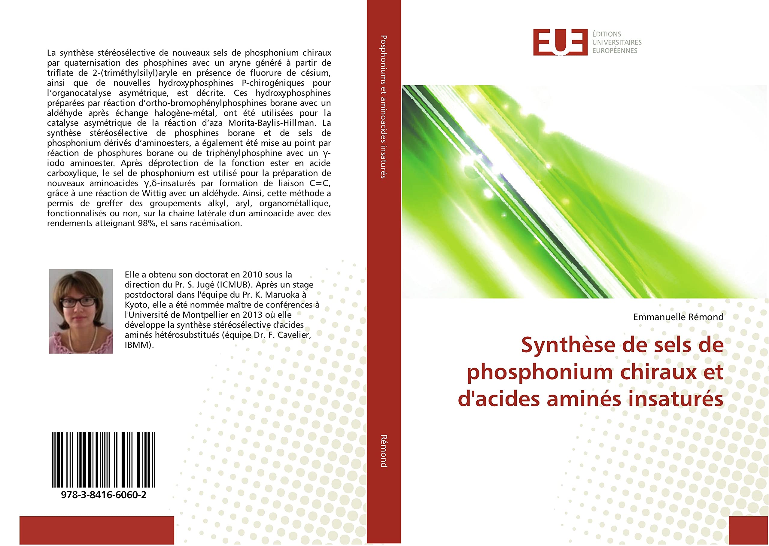 Synthèse de sels de phosphonium chiraux et d'acides aminés insaturés book