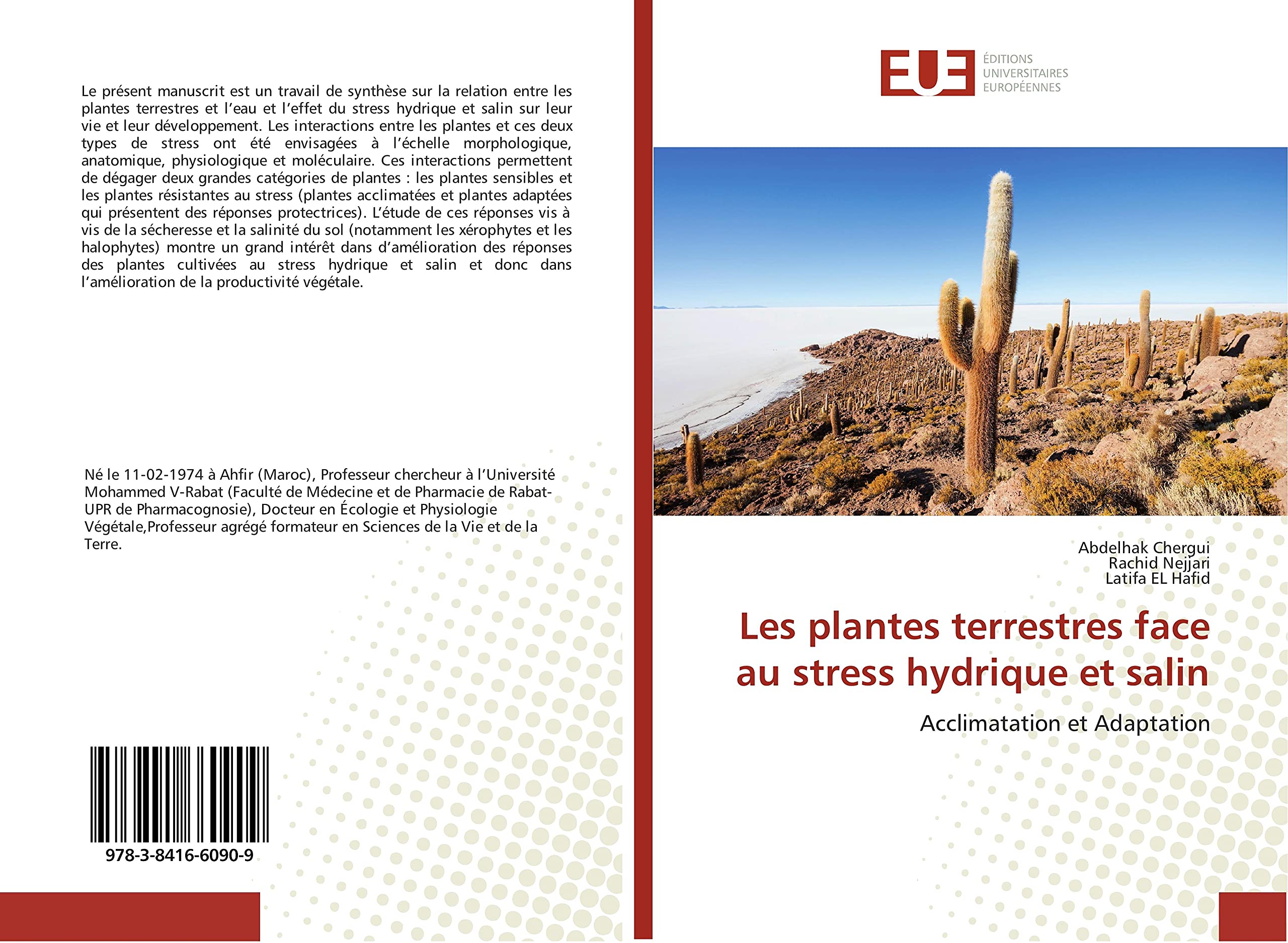 Les plantes terrestres face au stress hydrique et salin: Acclimatation et Adaptation book