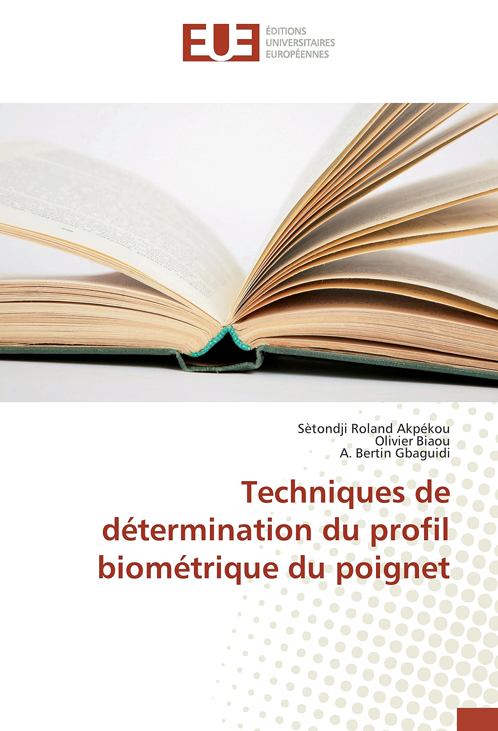 Techniques de détermination du profil biométrique du poignet book