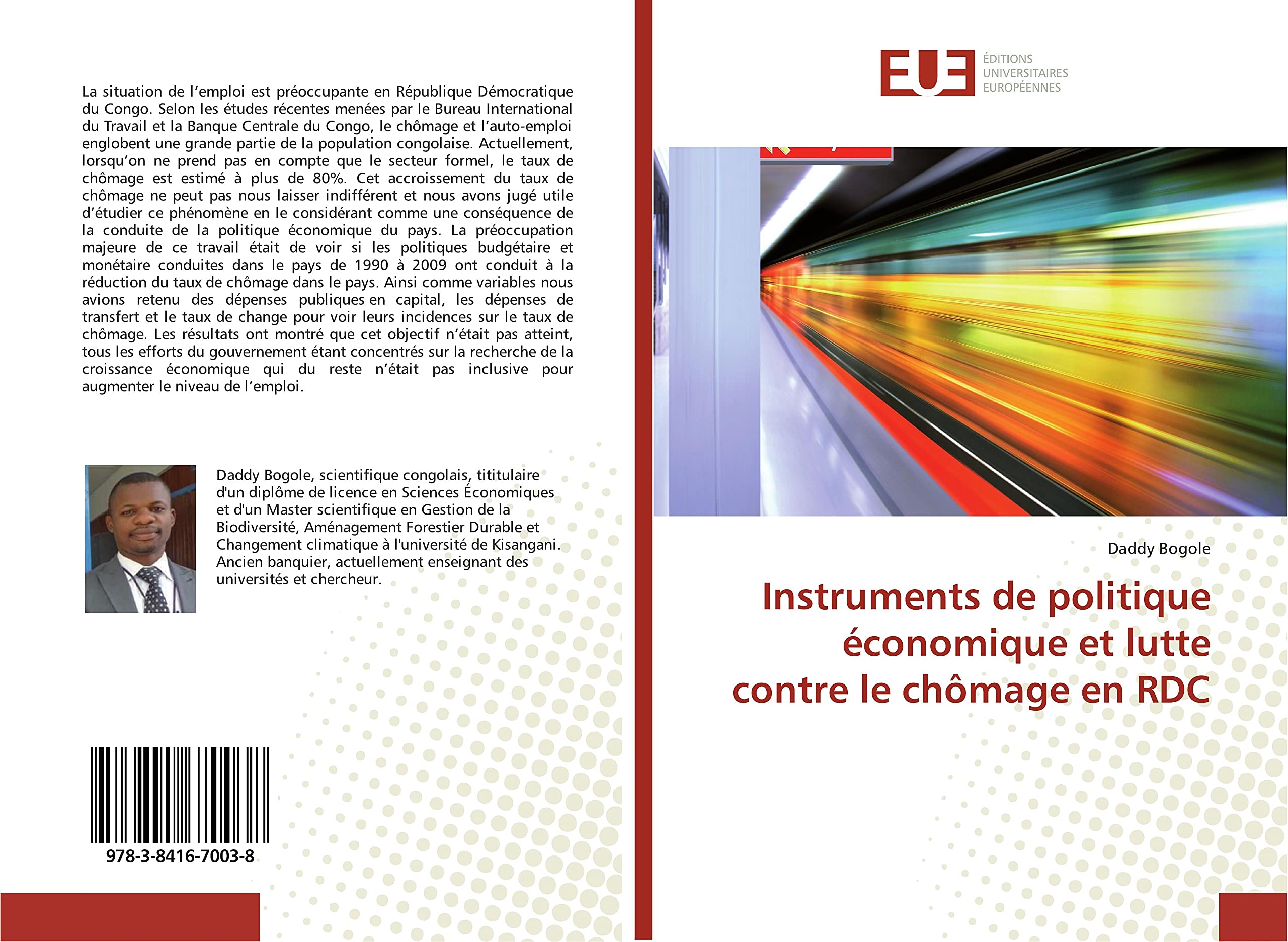 Instruments de politique économique et lutte contre le chômage en RDC book
