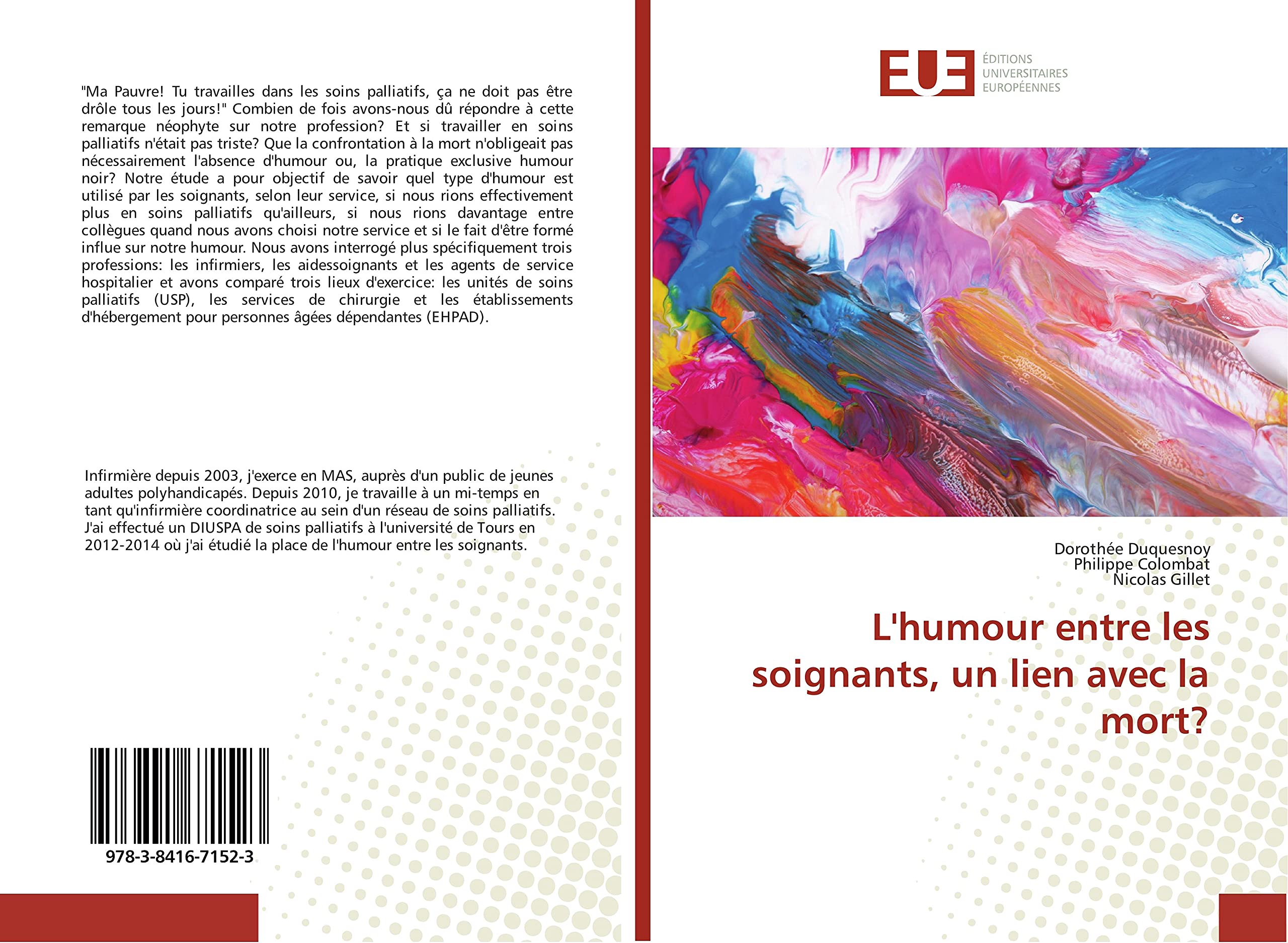 L'humour entre les soignants, un lien avec la mort? book