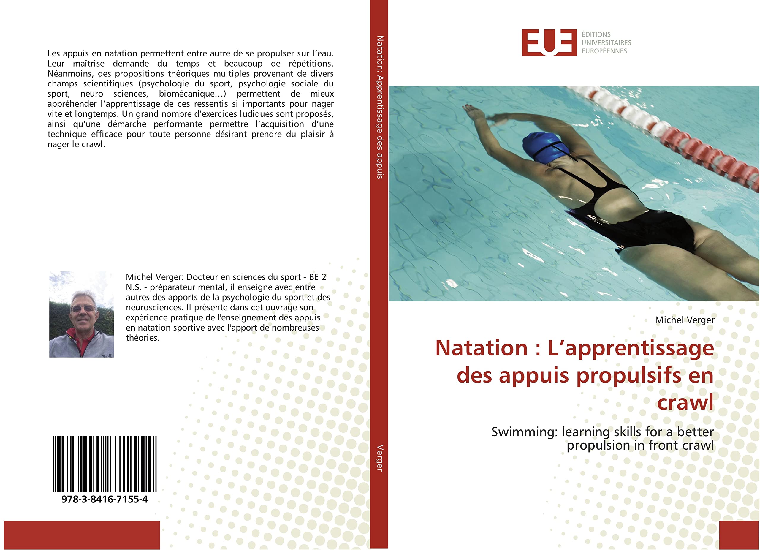 Natation : L’apprentissage des appuis propulsifs en crawl: Swimming: learning skills for a better propulsion in front crawl book