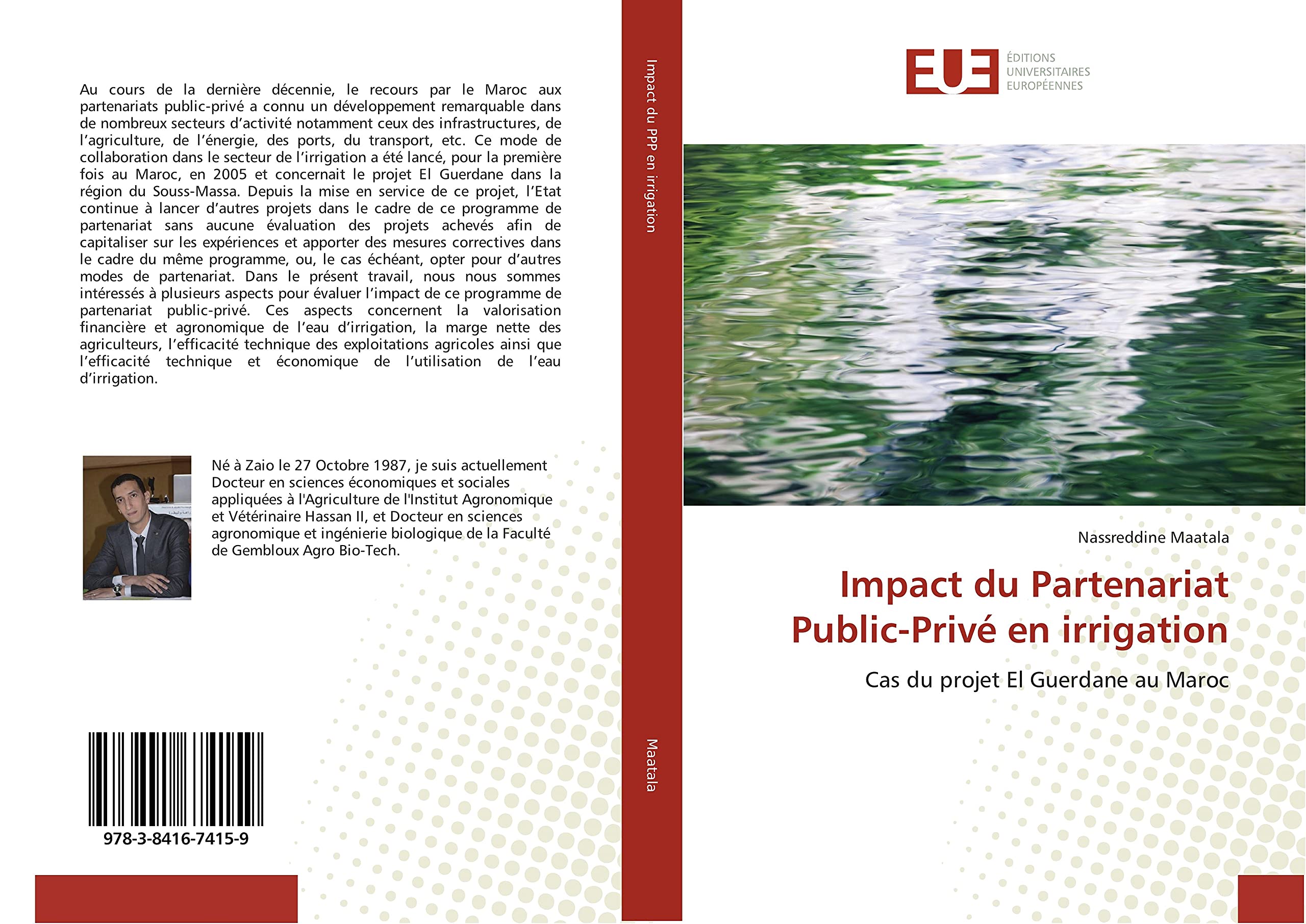 Impact du Partenariat Public-Privé en irrigation: Cas du projet El Guerdane au Maroc book