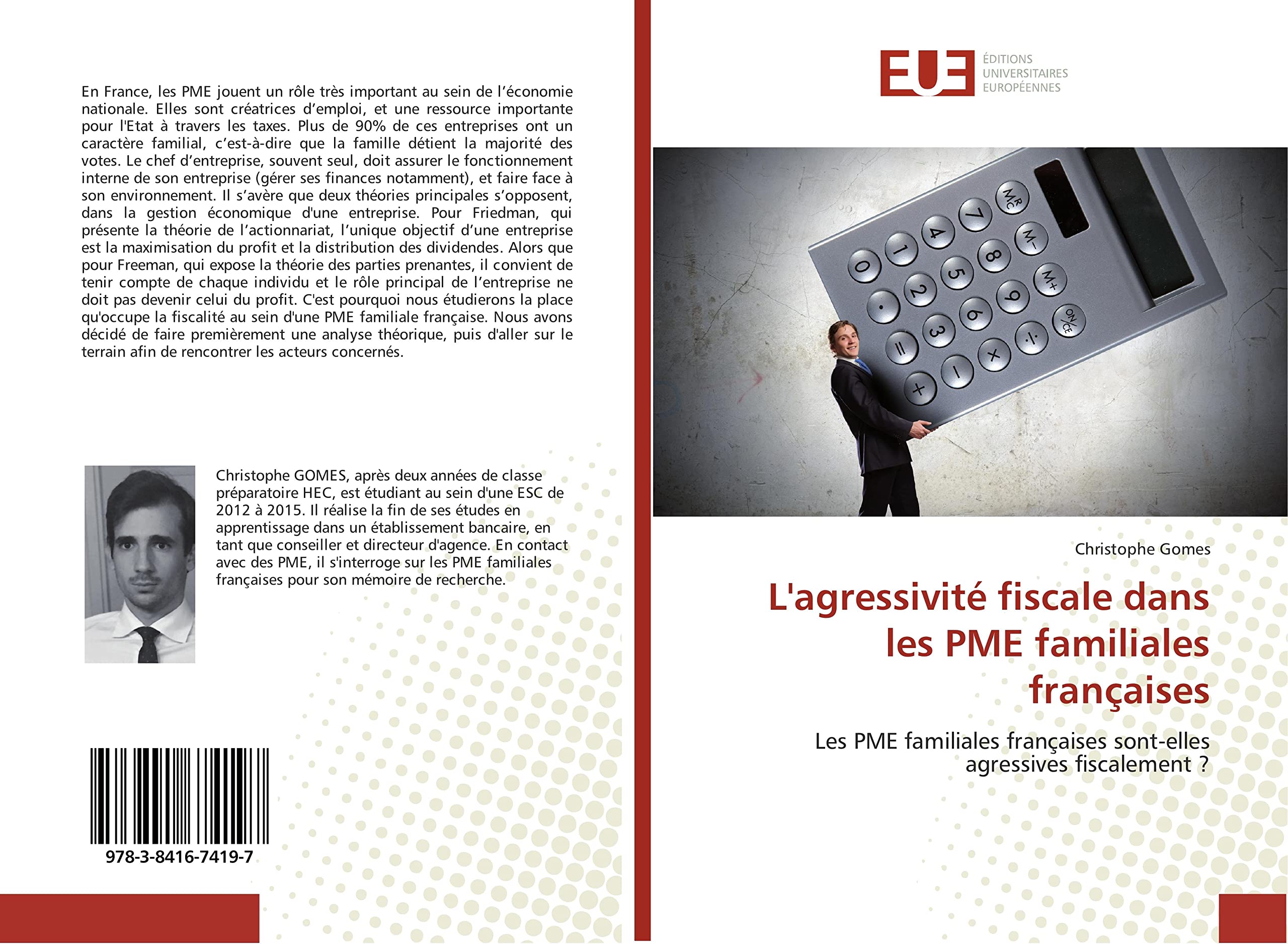 L'agressivité fiscale dans les PME familiales françaises: Les PME familiales françaises sont-elles agressives fiscalement ? book