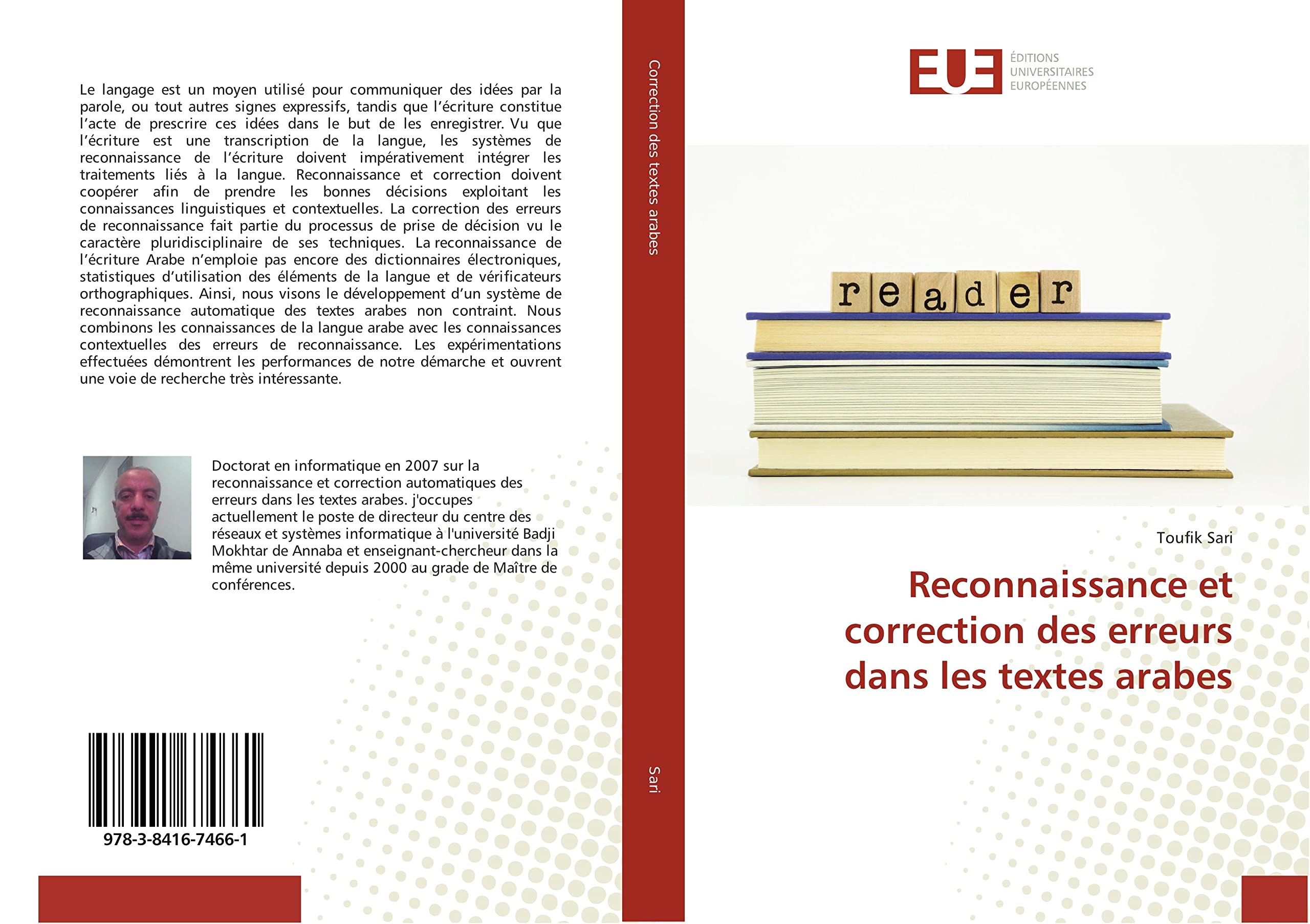 Reconnaissance et correction des erreurs dans les textes arabes book