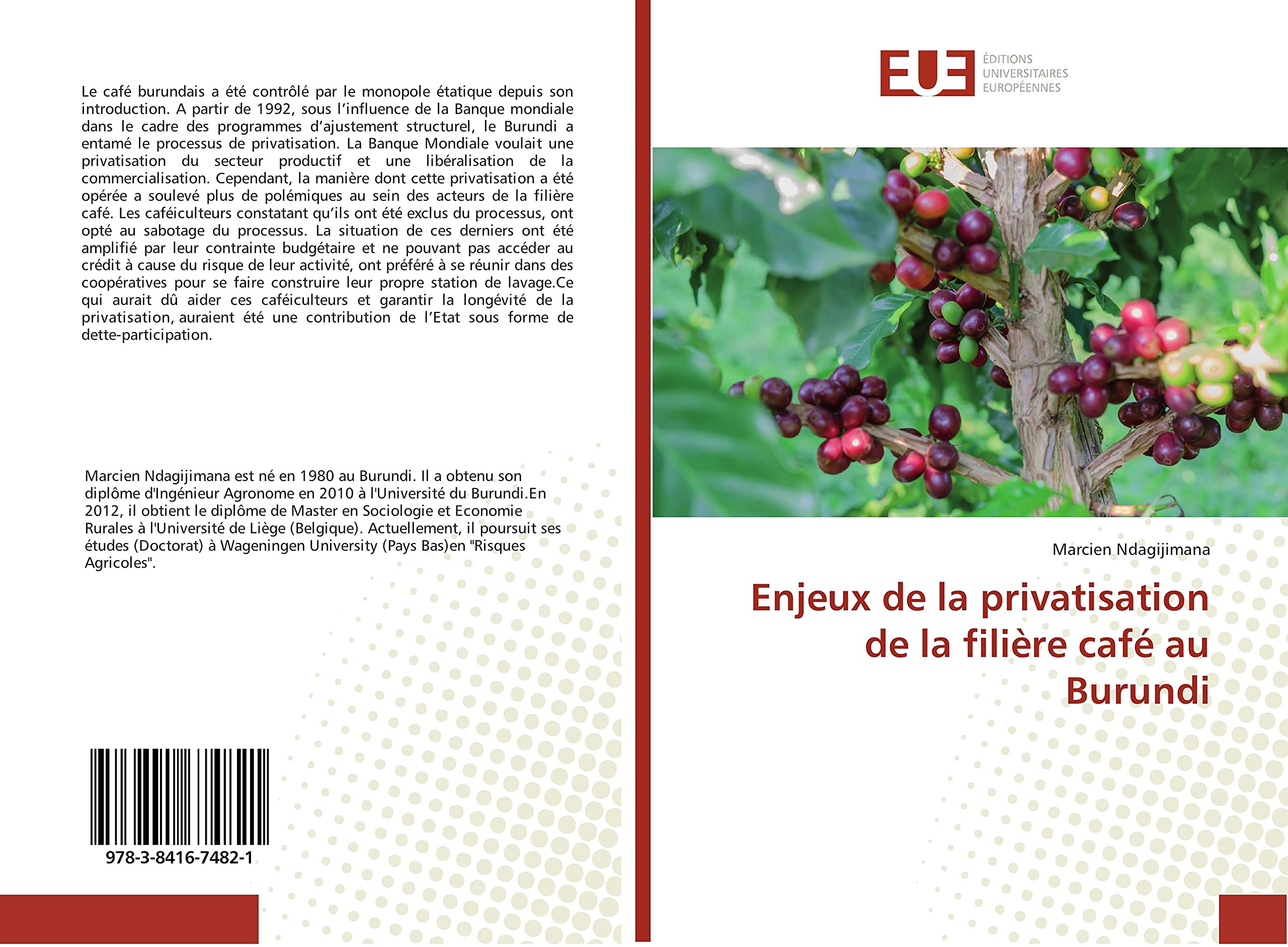 Enjeux de la privatisation de la filière café au Burundi book