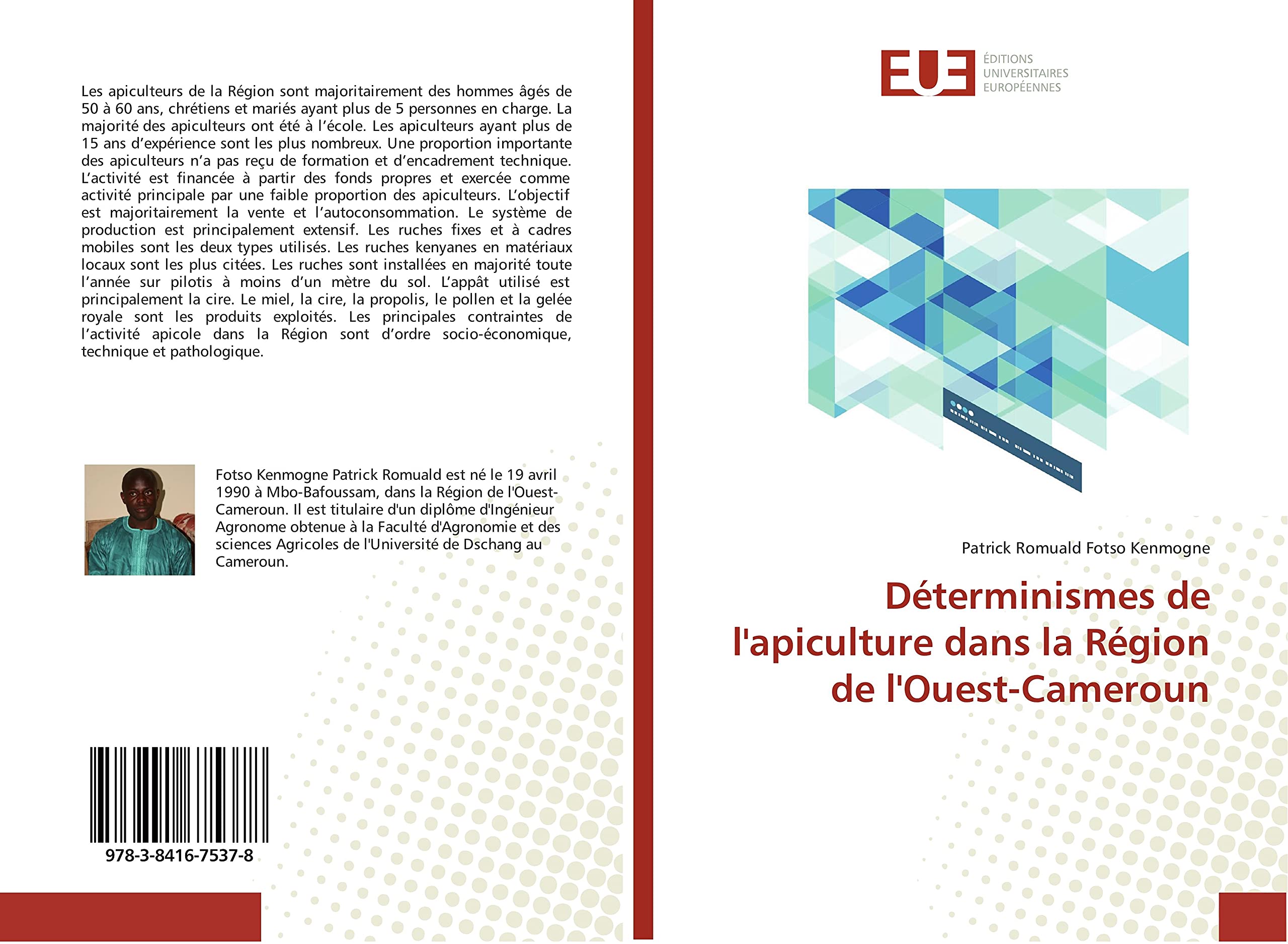 Déterminismes de l'apiculture dans la Région de l'Ouest-Cameroun book