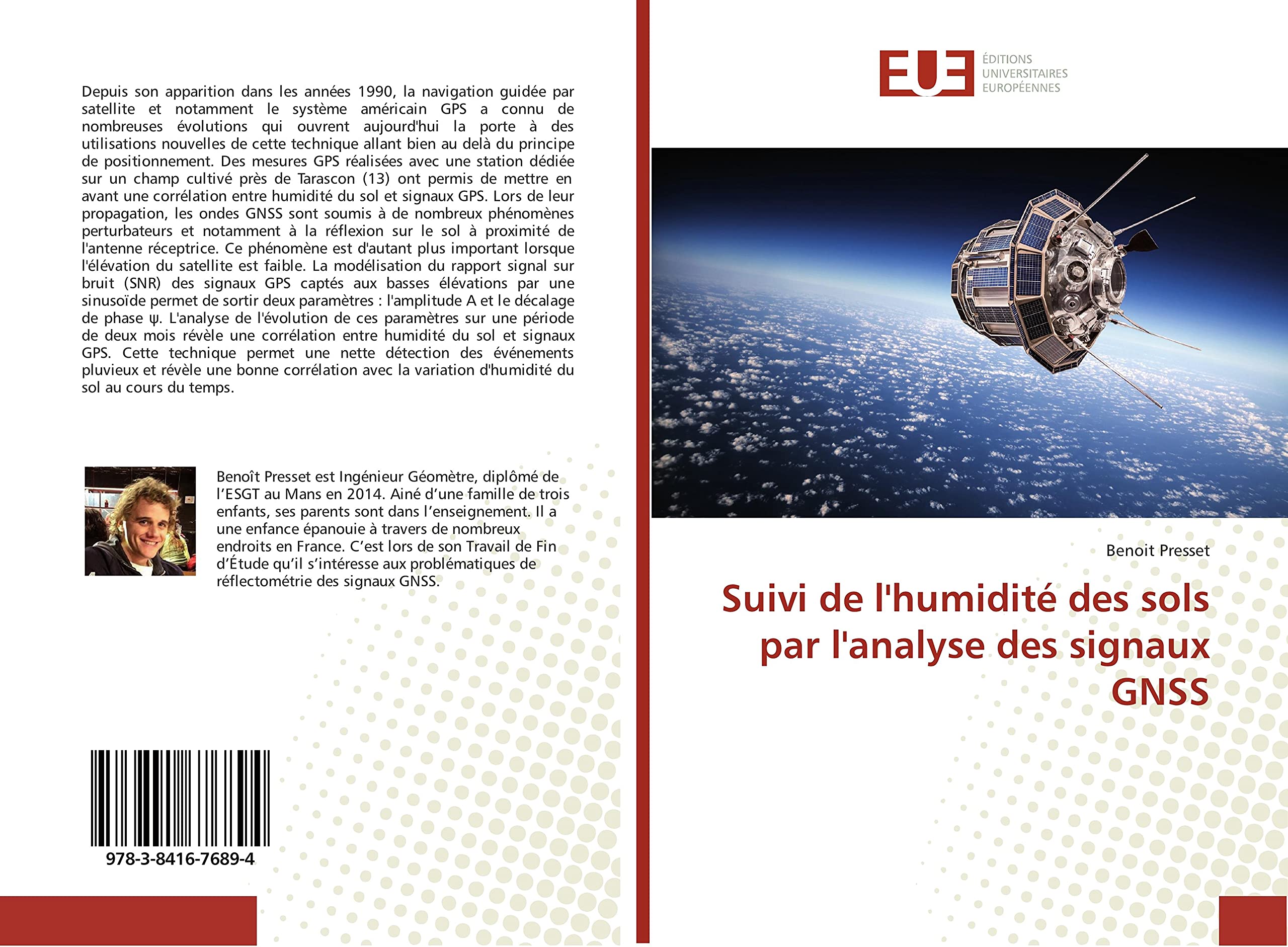 Suivi de l'humidité des sols par l'analyse des signaux GNSS book