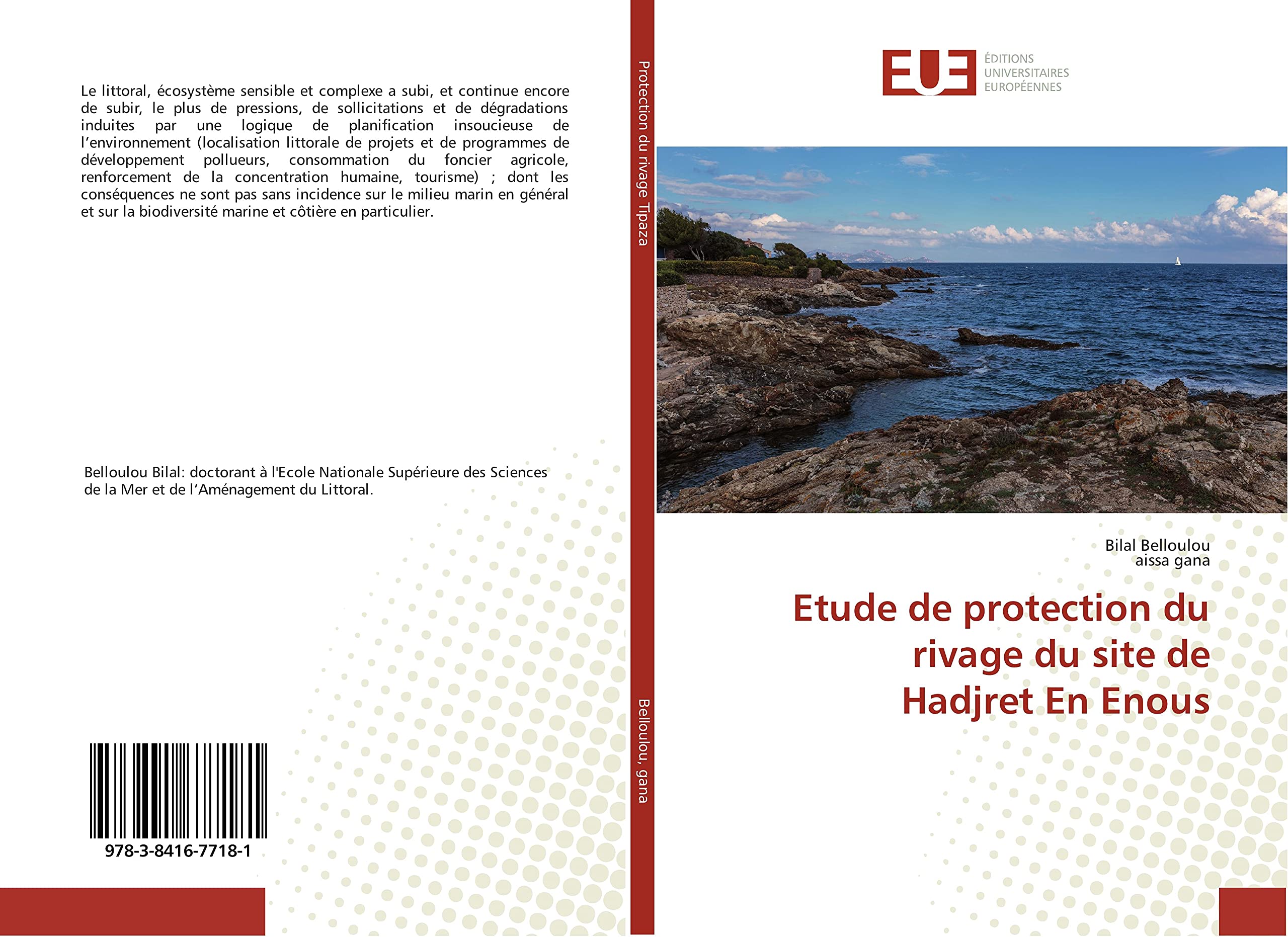 Etude de protection du rivage du site de Hadjret En Enous book