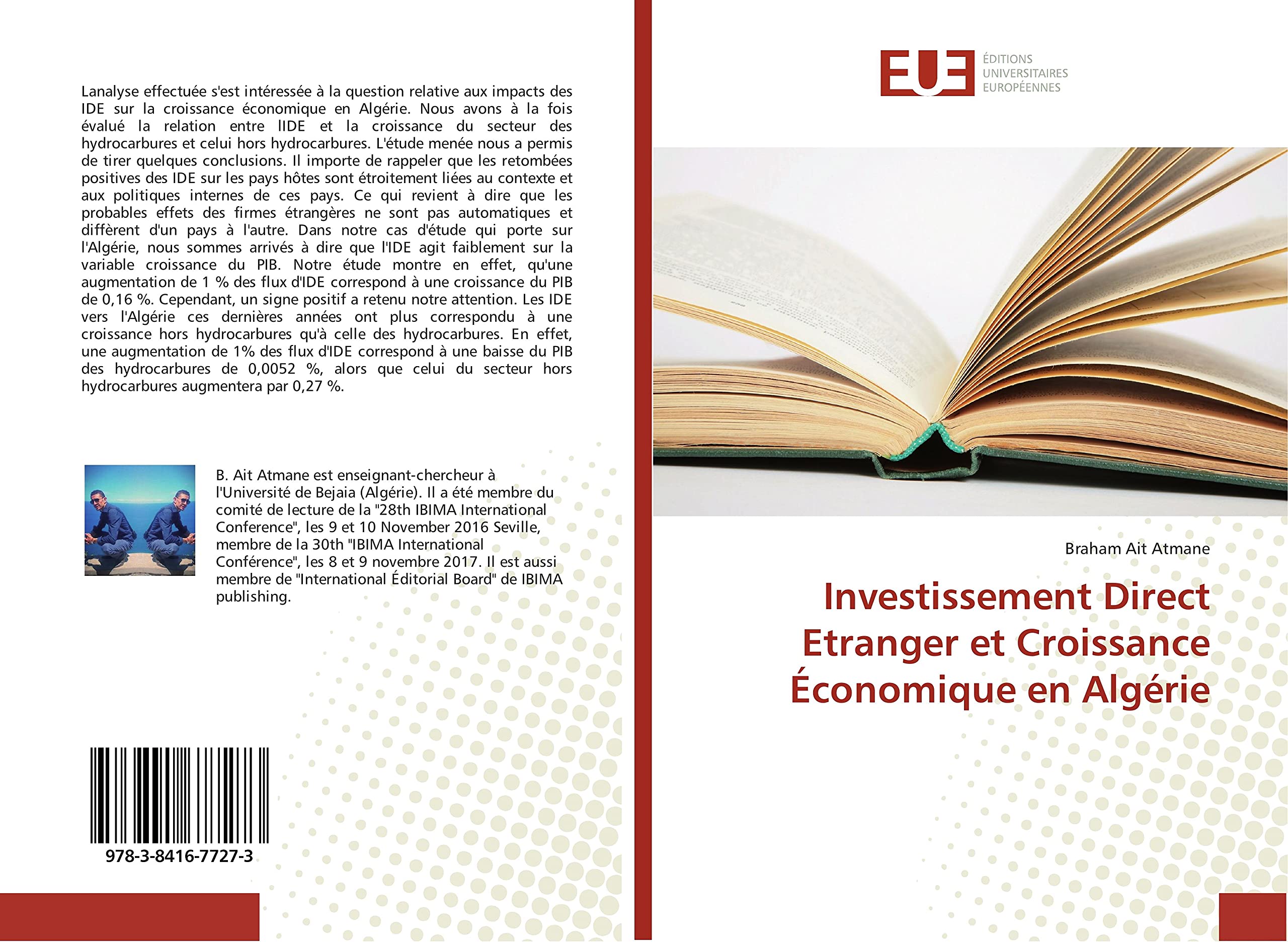 Investissement Direct Etranger et Croissance Économique en Algérie book