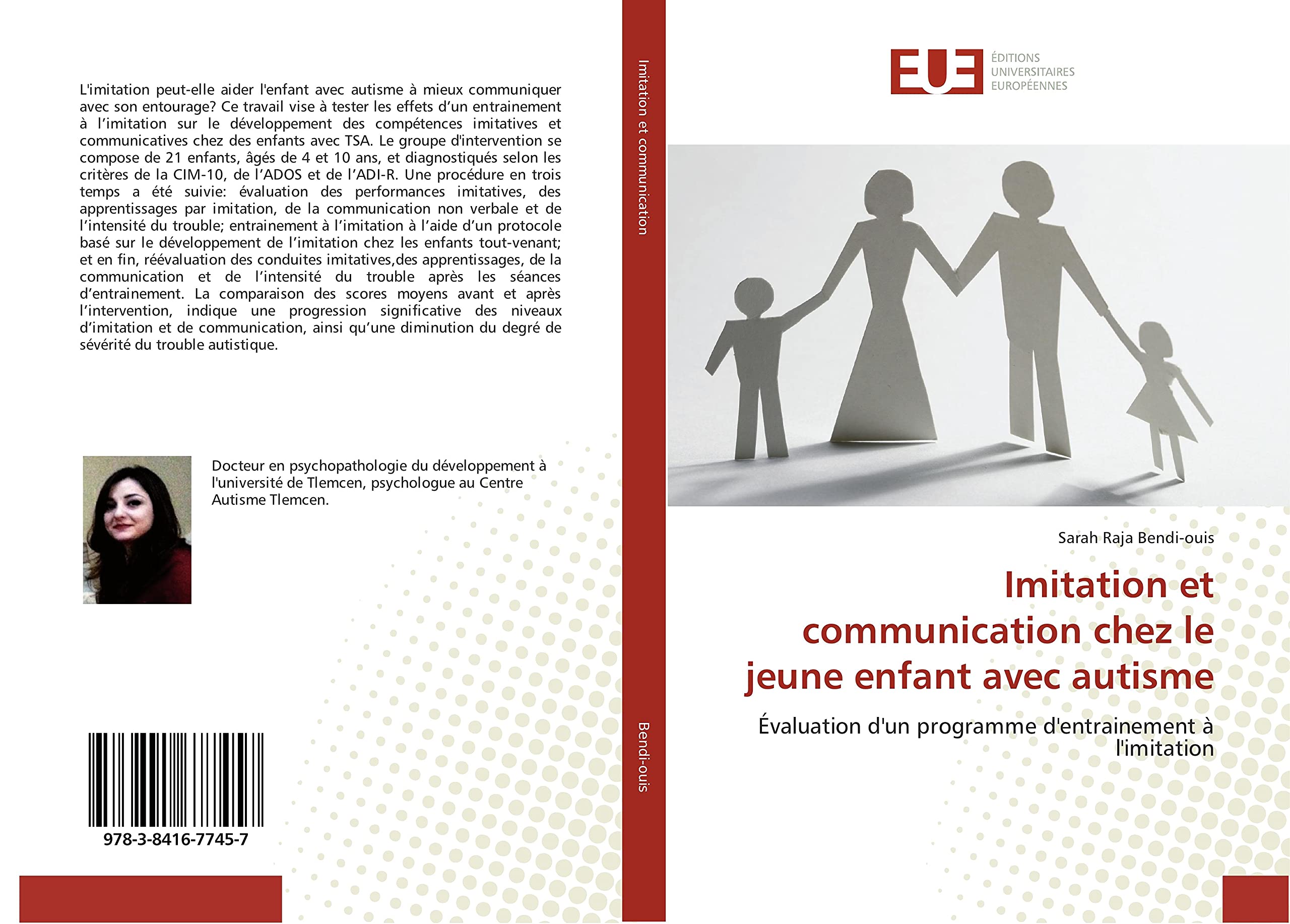 Imitation et communication chez le jeune enfant avec autisme: Évaluation d'un programme d'entrainement à l'imitation book
