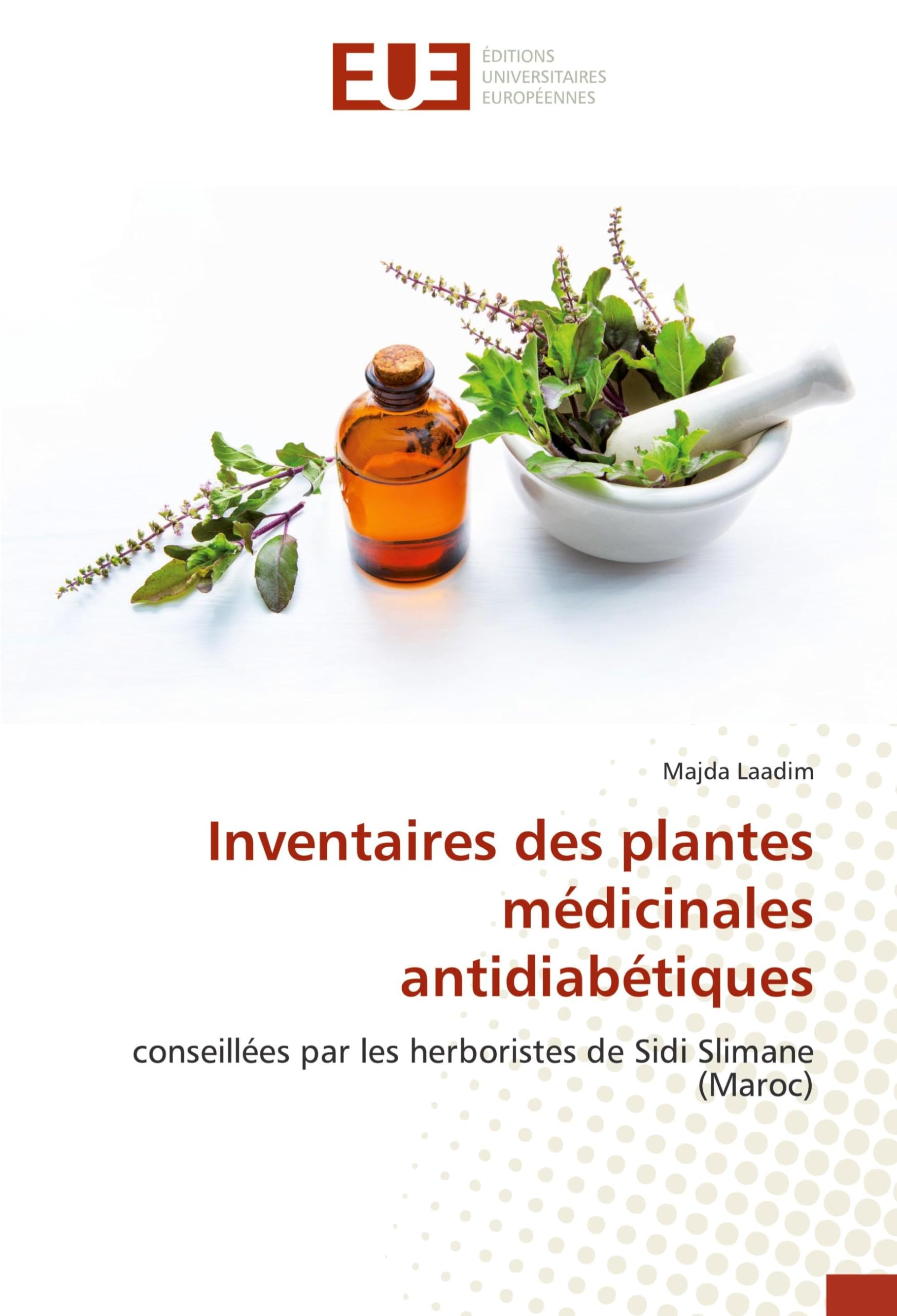 Inventaires des plantes médicinales antidiabétiques: conseillées par les herboristes de Sidi Slimane (Maroc) book