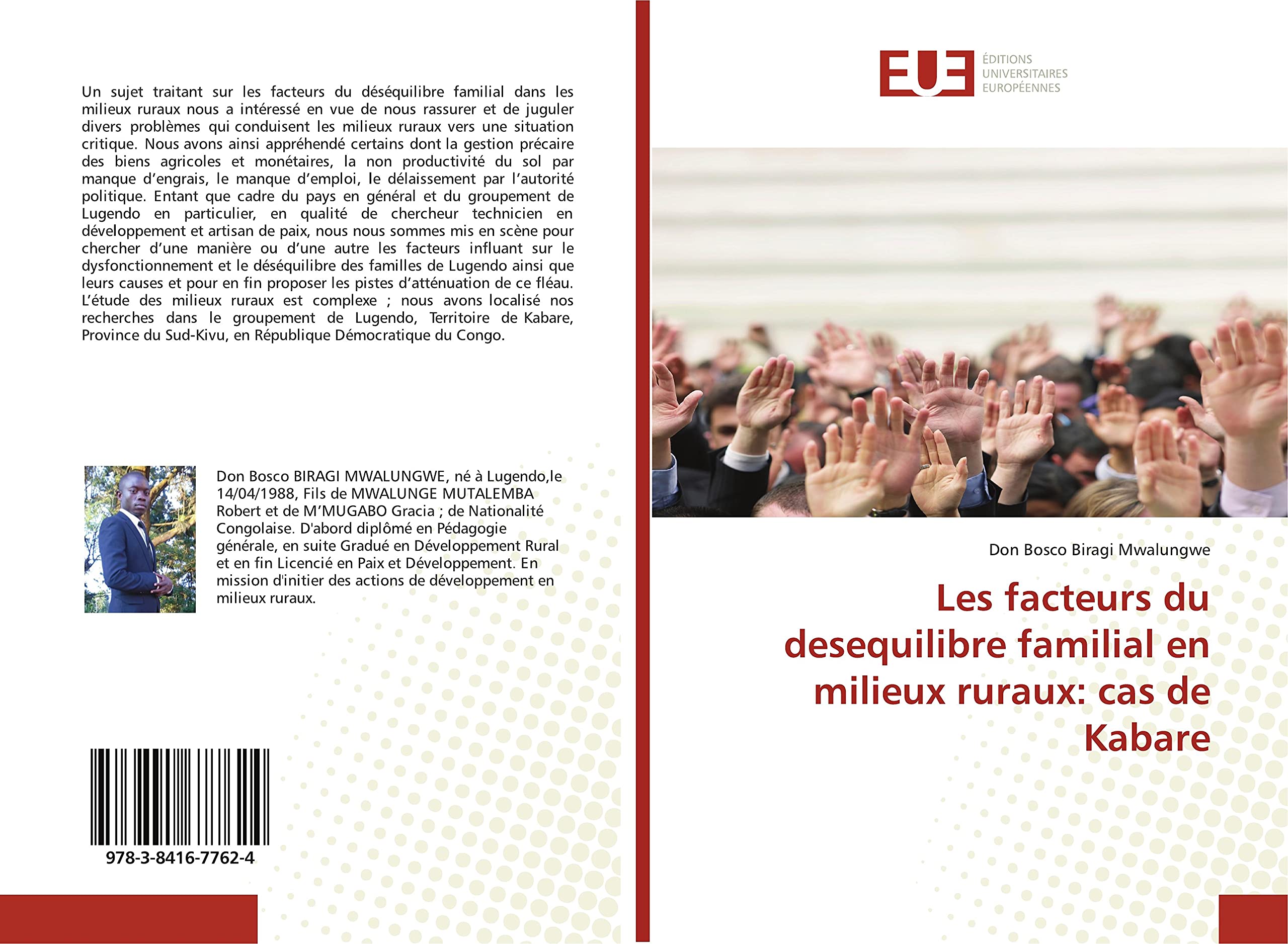 Les facteurs du desequilibre familial en milieux ruraux: cas de Kabare book