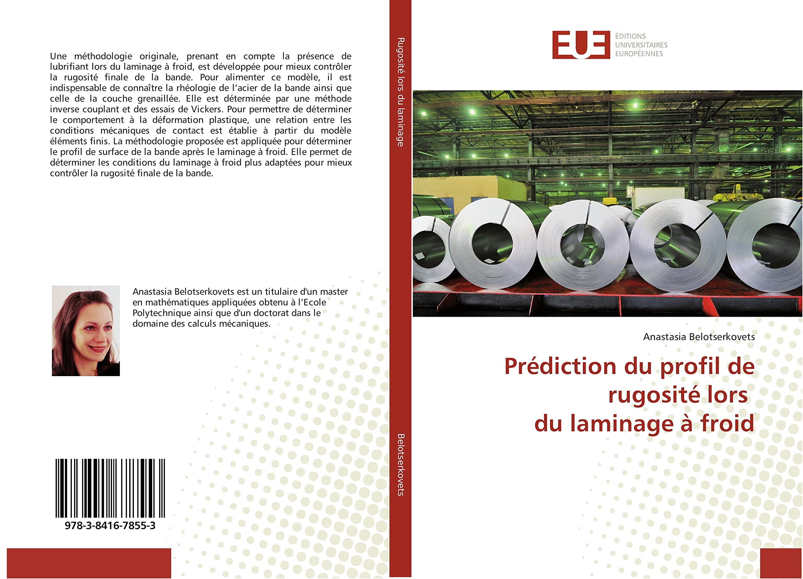Prédiction du profil de rugosité lors du laminage à froid book