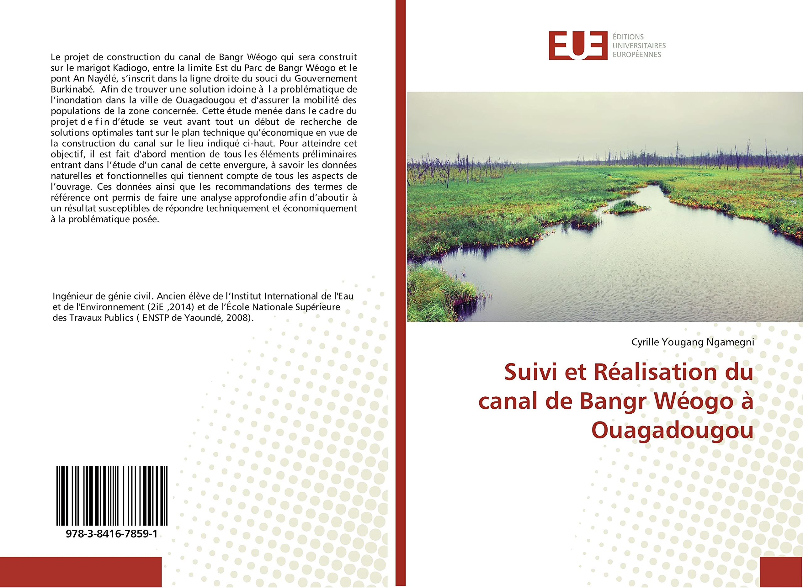 Suivi et Réalisation du canal de Bangr Wéogo à Ouagadougou book