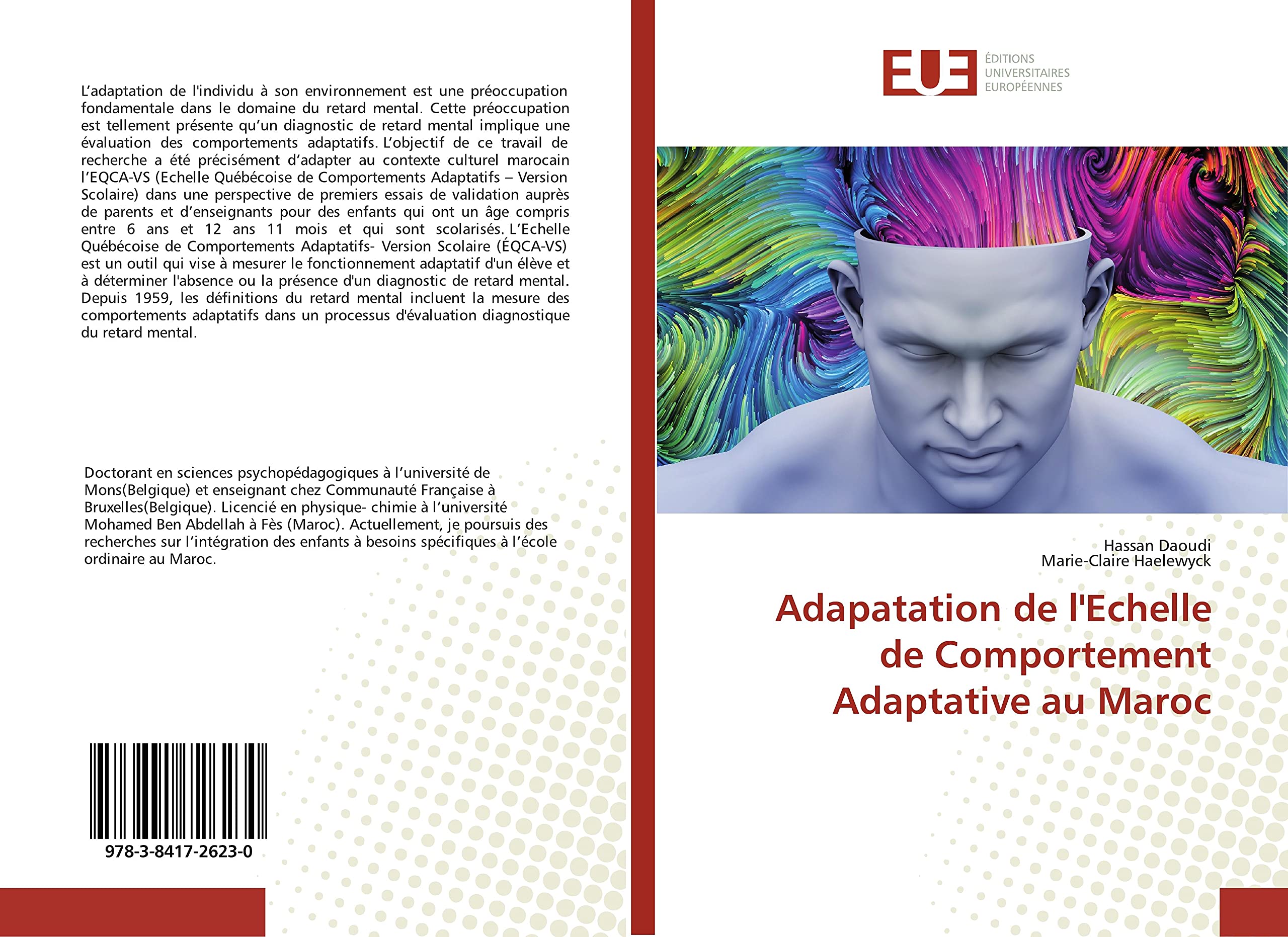 Adapatation de l'Echelle de Comportement Adaptative au Maroc book