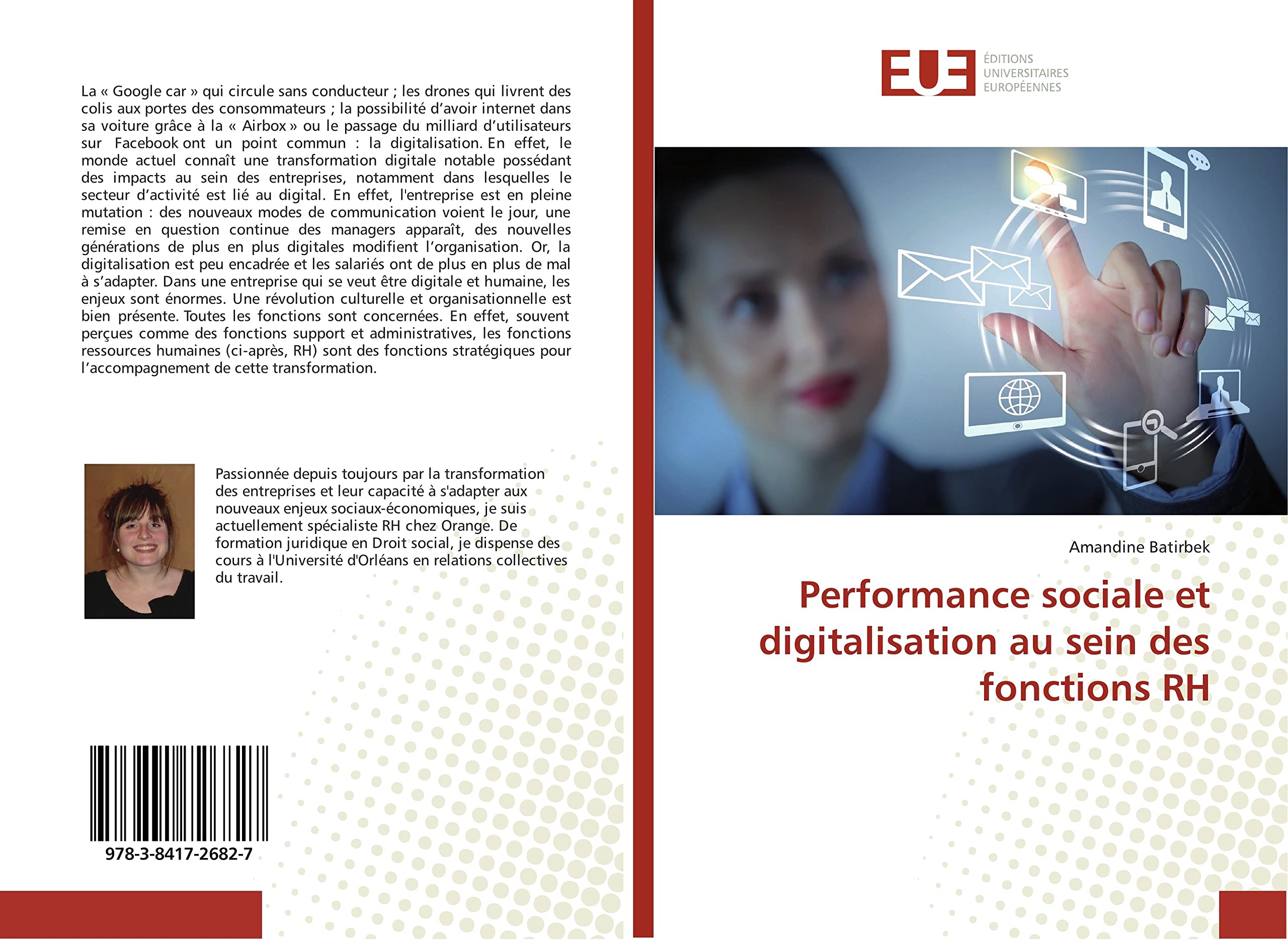 Performance sociale et digitalisation au sein des fonctions RH book