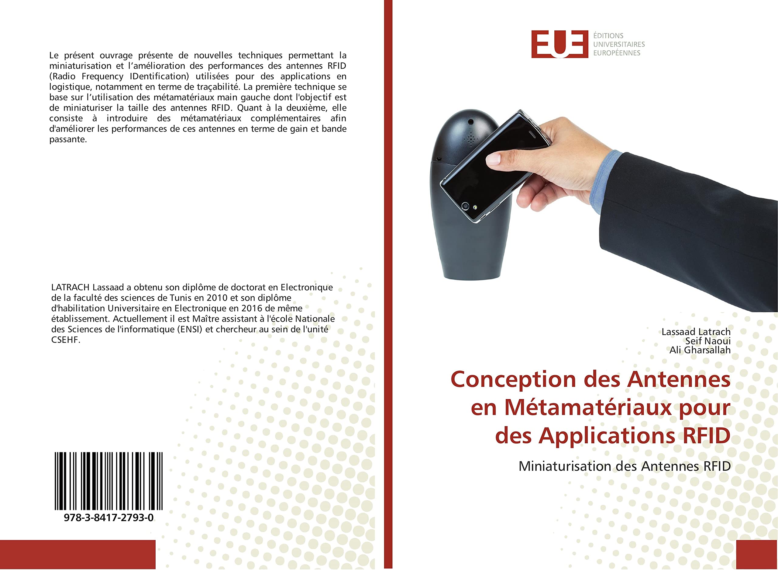 Conception des Antennes en Metamateriaux pour des Applications RFID: Miniaturisation des Antennes RFID book