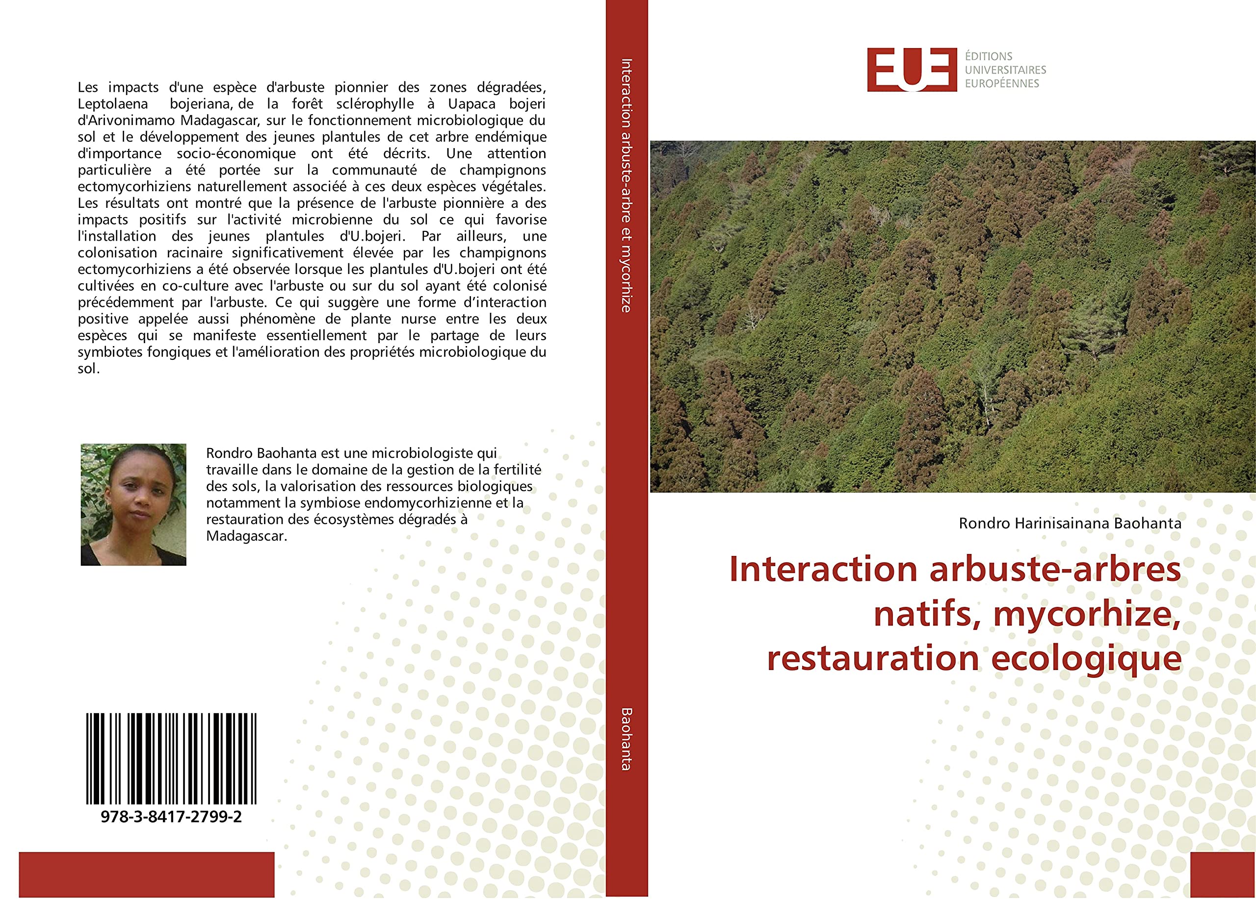 Interaction arbuste-arbres natifs, mycorhize, restauration ecologique book