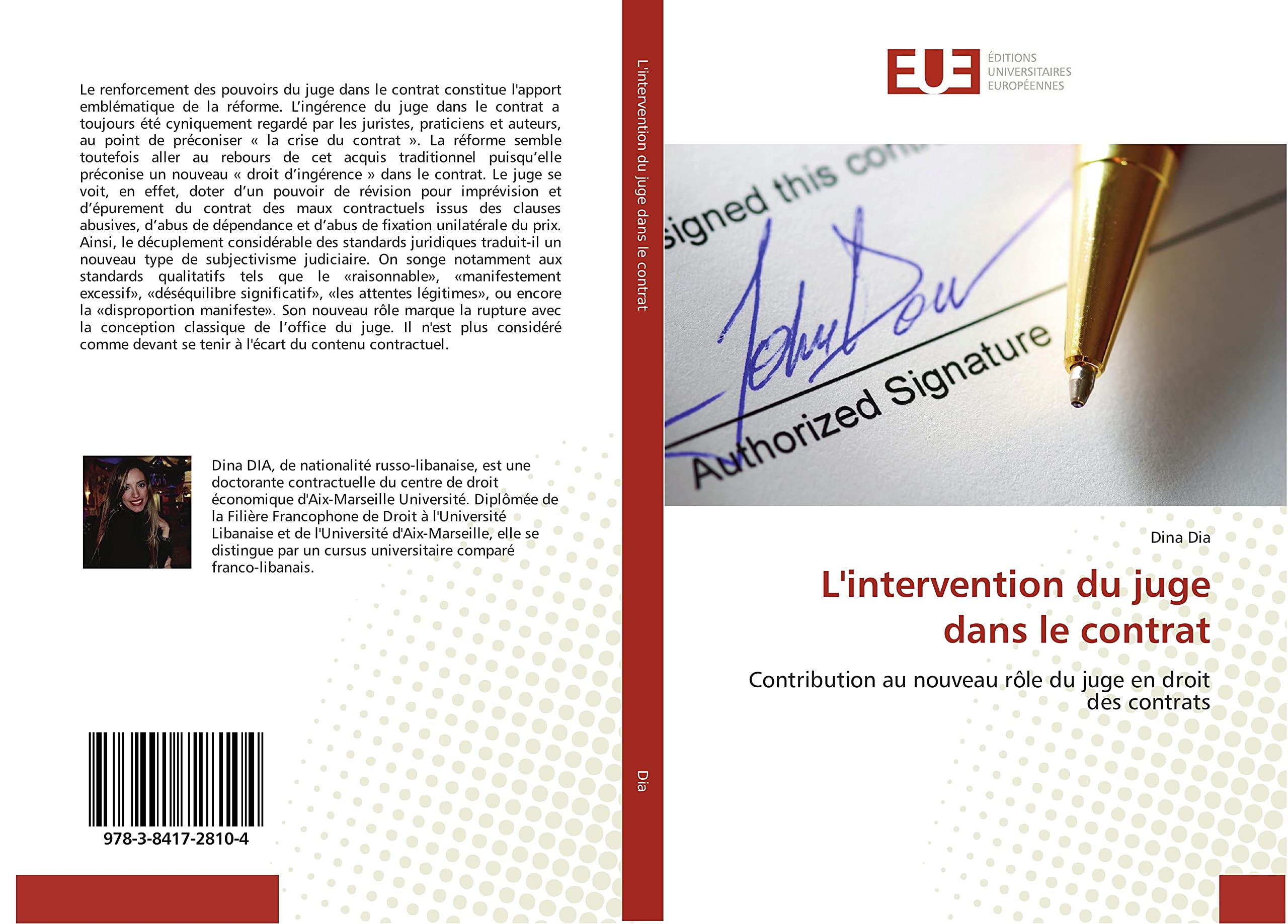 L'intervention du juge dans le contrat: Contribution au nouveau rôle du juge en droit des contrats book