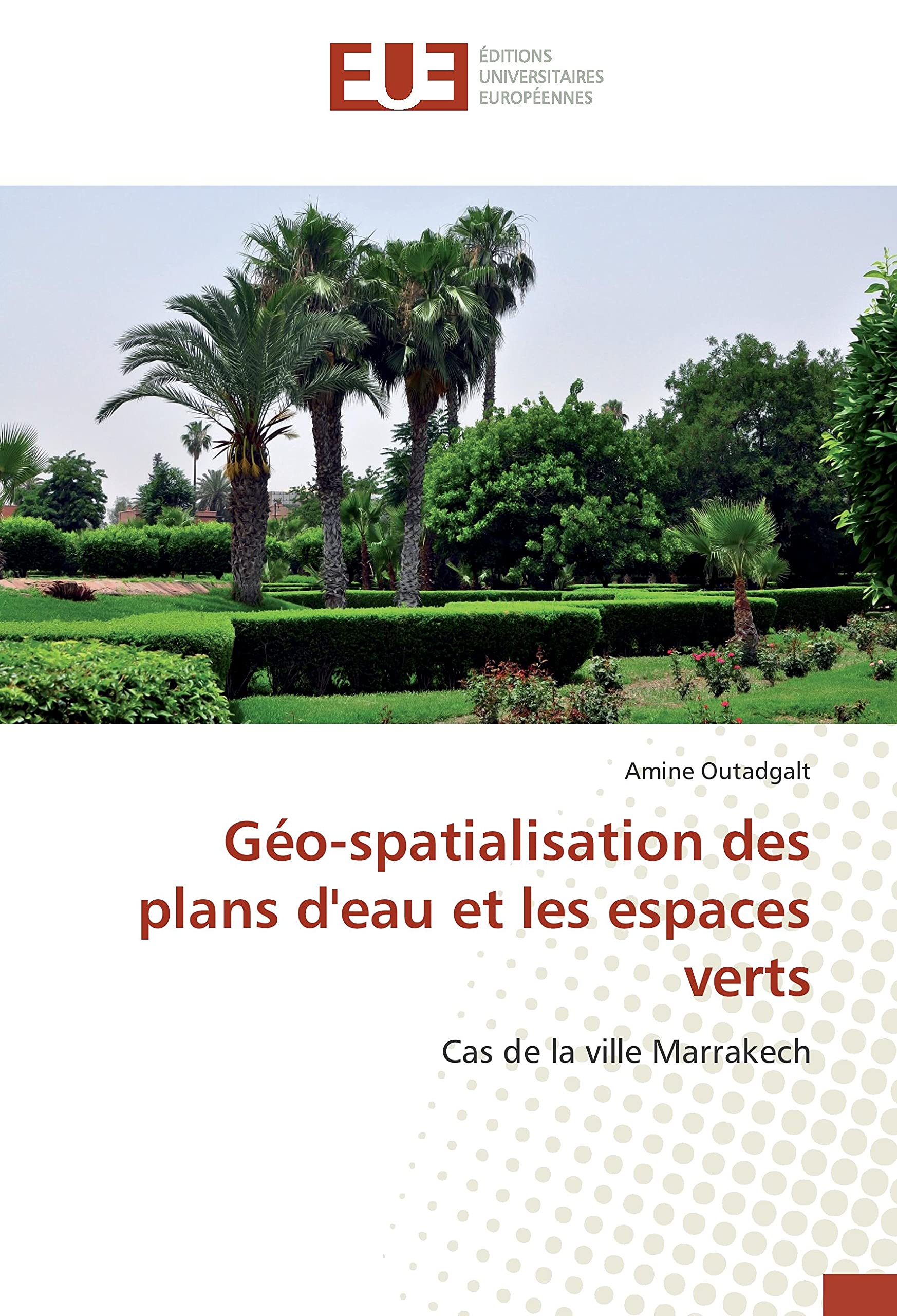 Géo-spatialisation des plans d'eau et les espaces verts: Cas de la ville Marrakech book