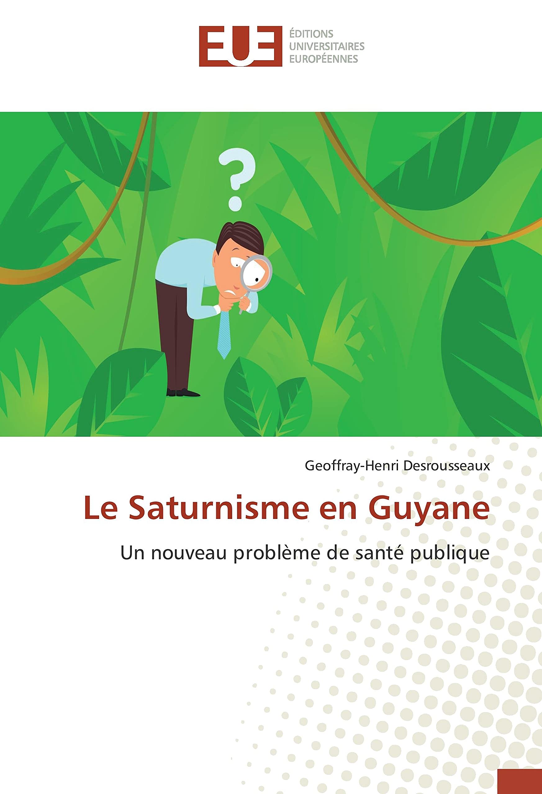 Le Saturnisme en Guyane: Un nouveau problème de santé publique book