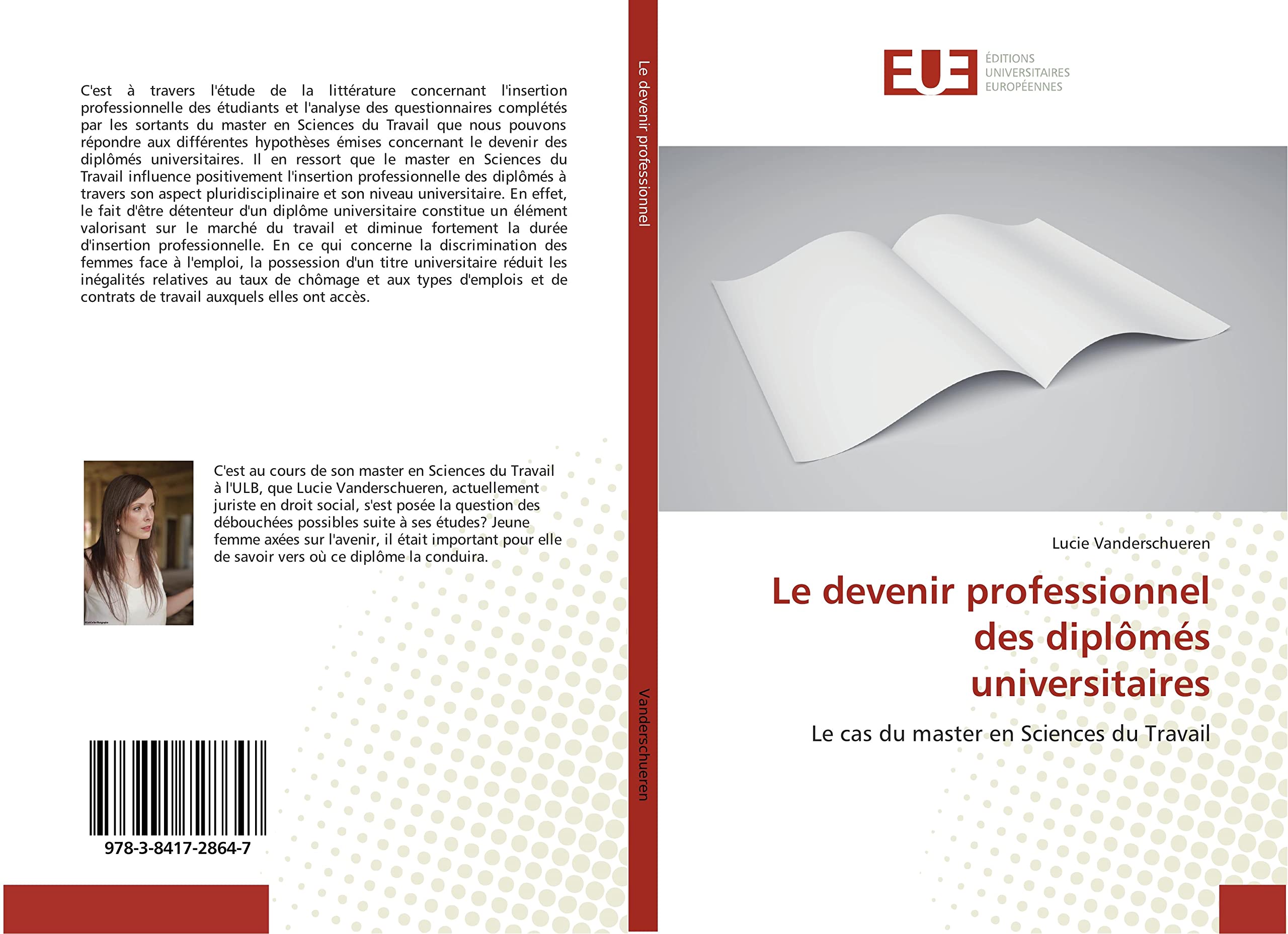 Le devenir professionnel des diplômés universitaires: Le cas du master en Sciences du Travail book