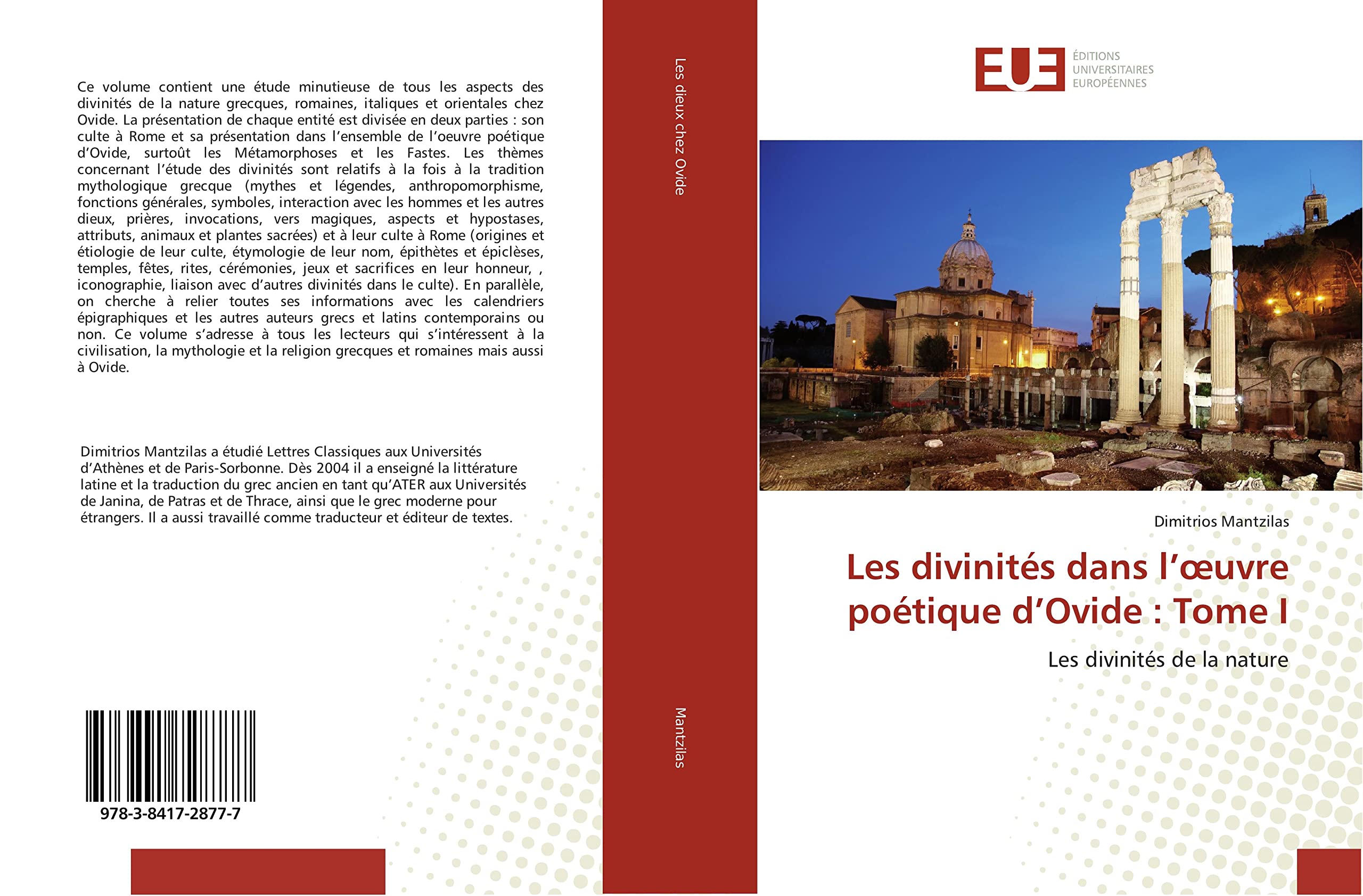 Les divinités dans l’œuvre poétique d’Ovide : Tome I: Les divinités de la nature book