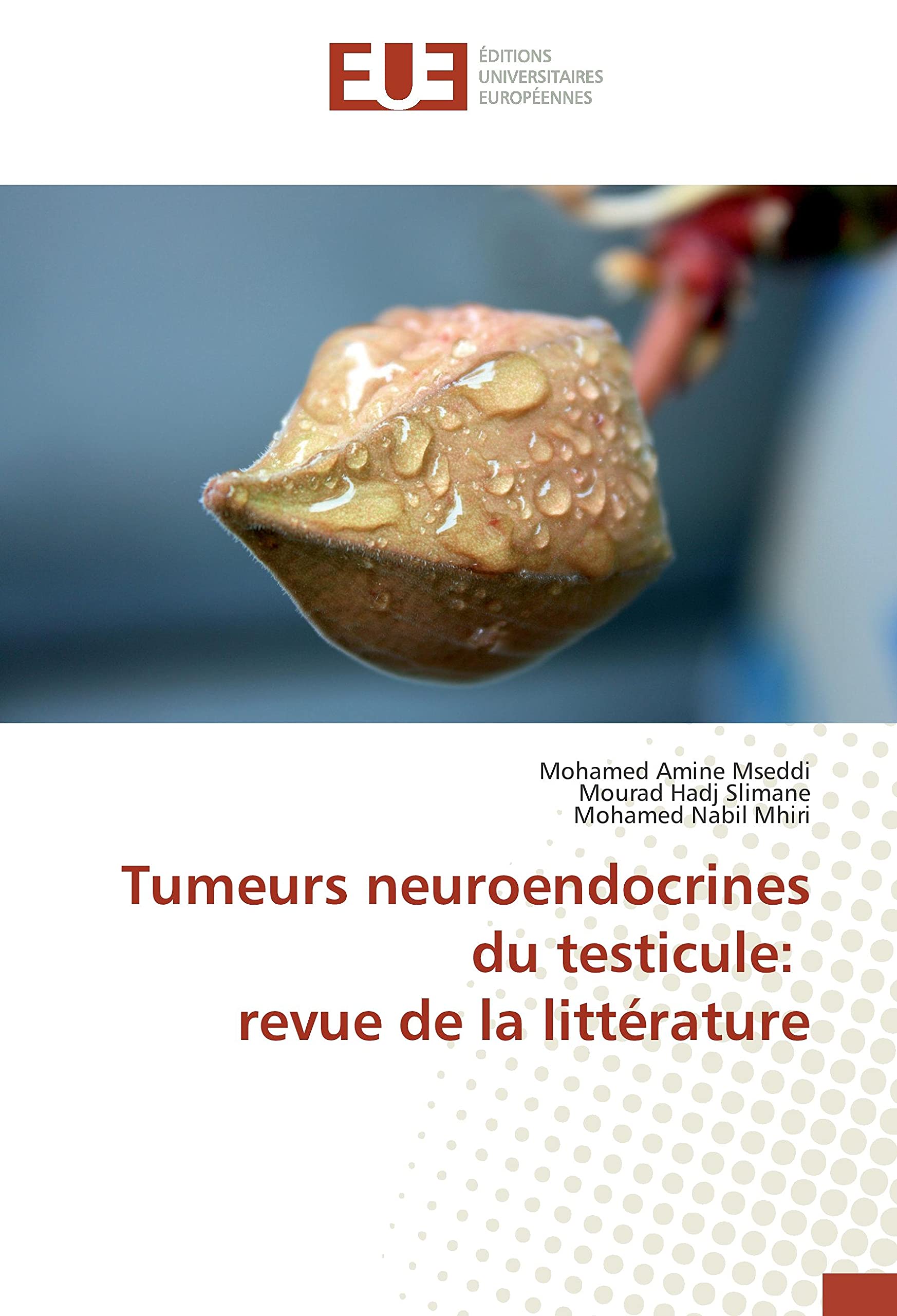 Tumeurs neuroendocrines du testicule: revue de la littérature book