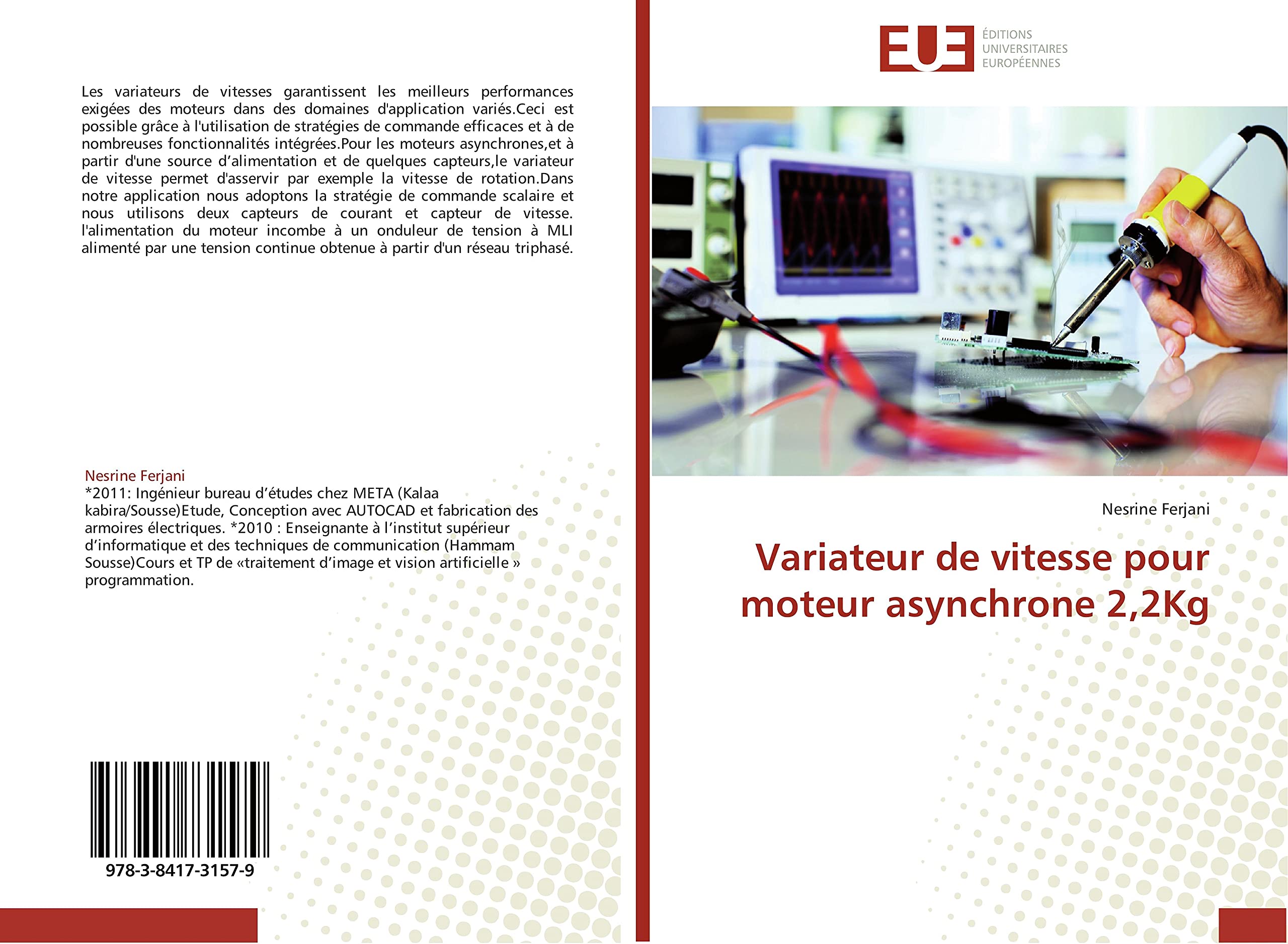 Variateur de vitesse pour moteur asynchrone 2,2Kg book
