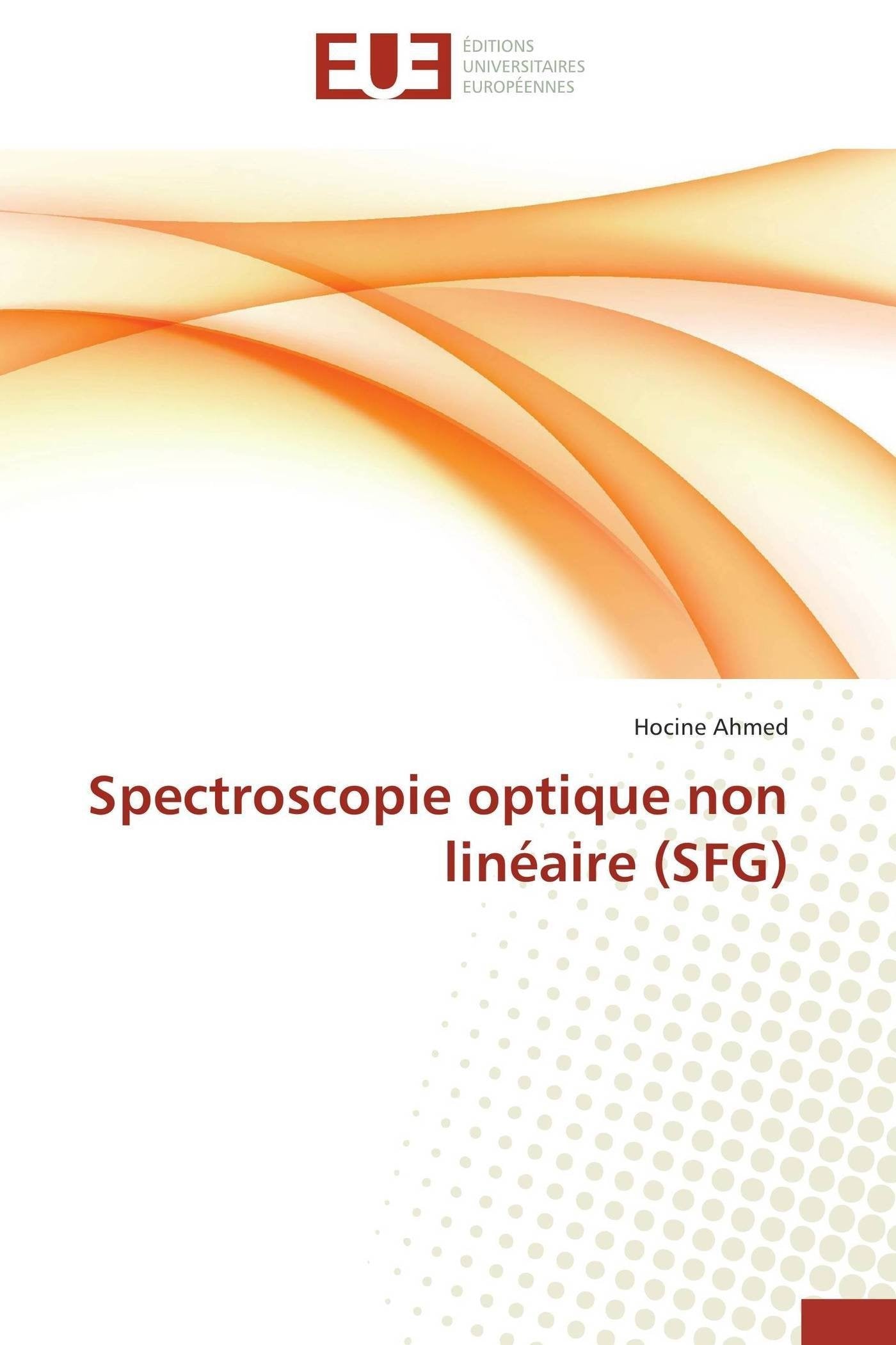 Spectroscopie optique non linéaire (sfg) book