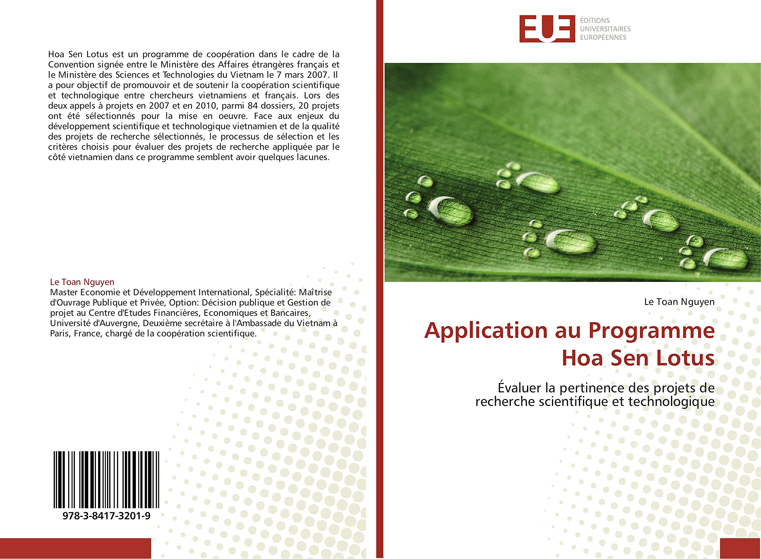 Application au Programme Hoa Sen Lotus: Évaluer la pertinence des projets de recherche scientifique et technologique book