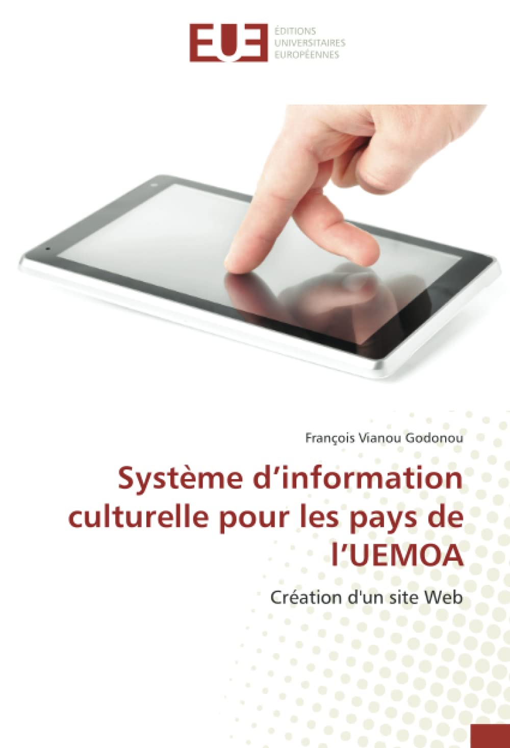 Système d’information culturelle pour les pays de l’UEMOA: Création d'un site Web book