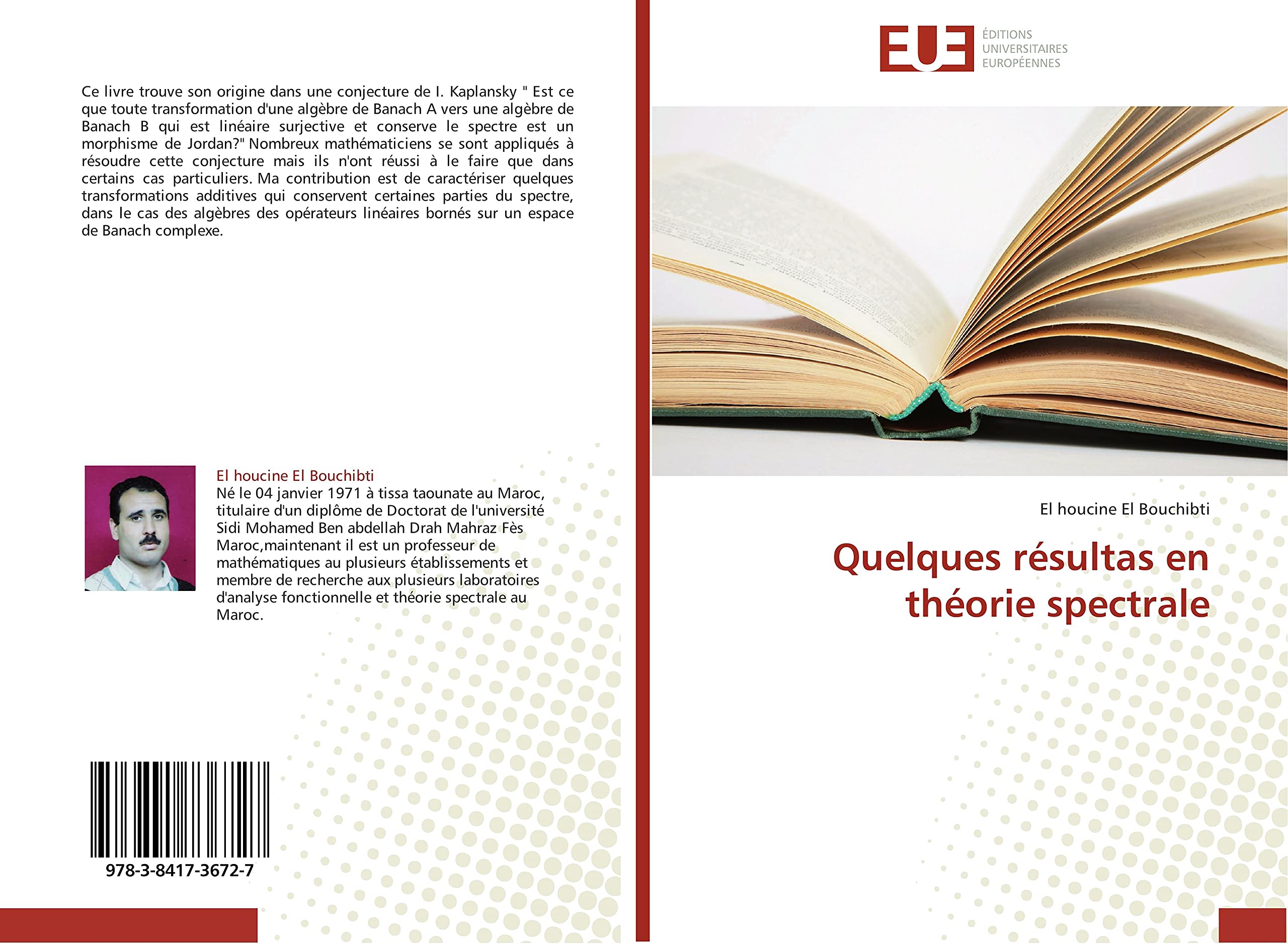 Quelques résultas en théorie spectrale book