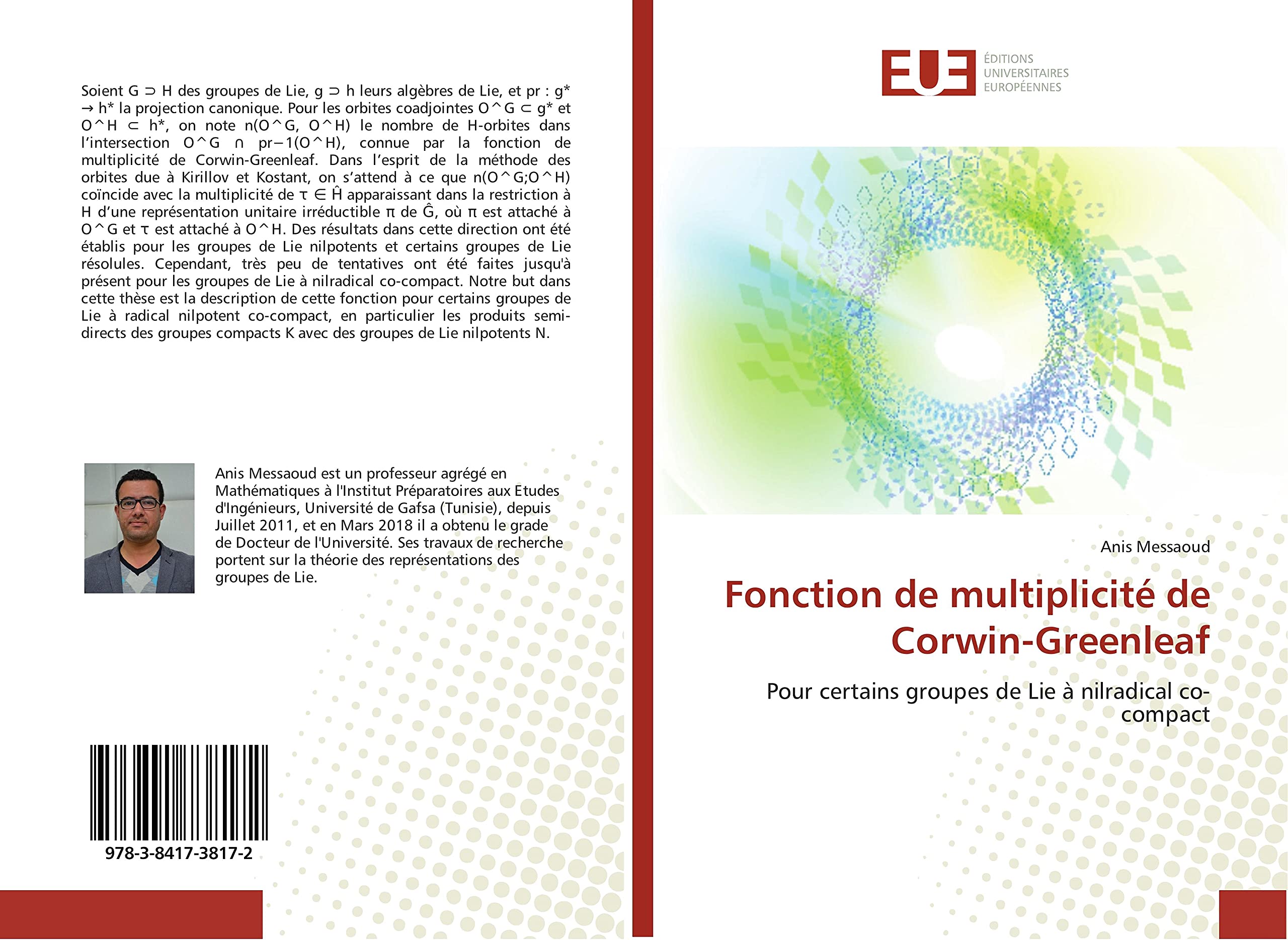 Fonction de multiplicité de Corwin-Greenleaf: Pour certains groupes de Lie à nilradical co-compact book
