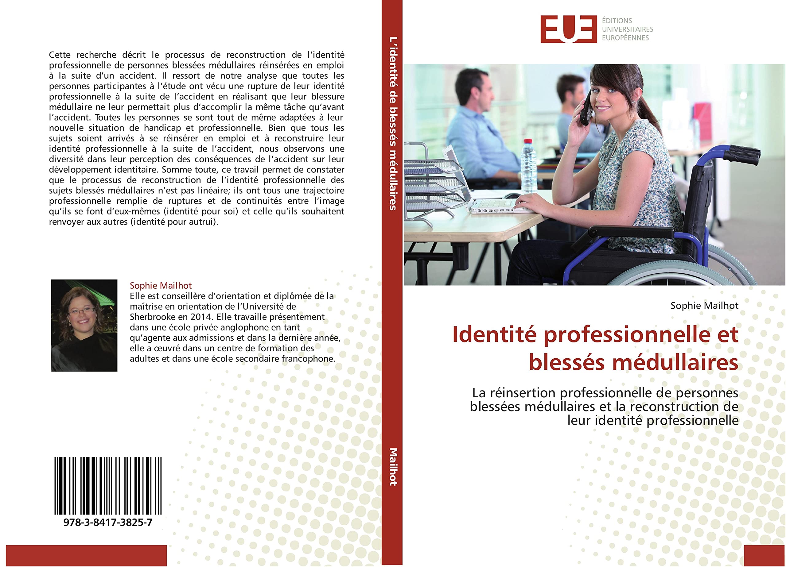 Identité professionnelle et blessés médullaires: La réinsertion professionnelle de personnes blessées médullaires et la reconstruction de leur identité professionnelle book