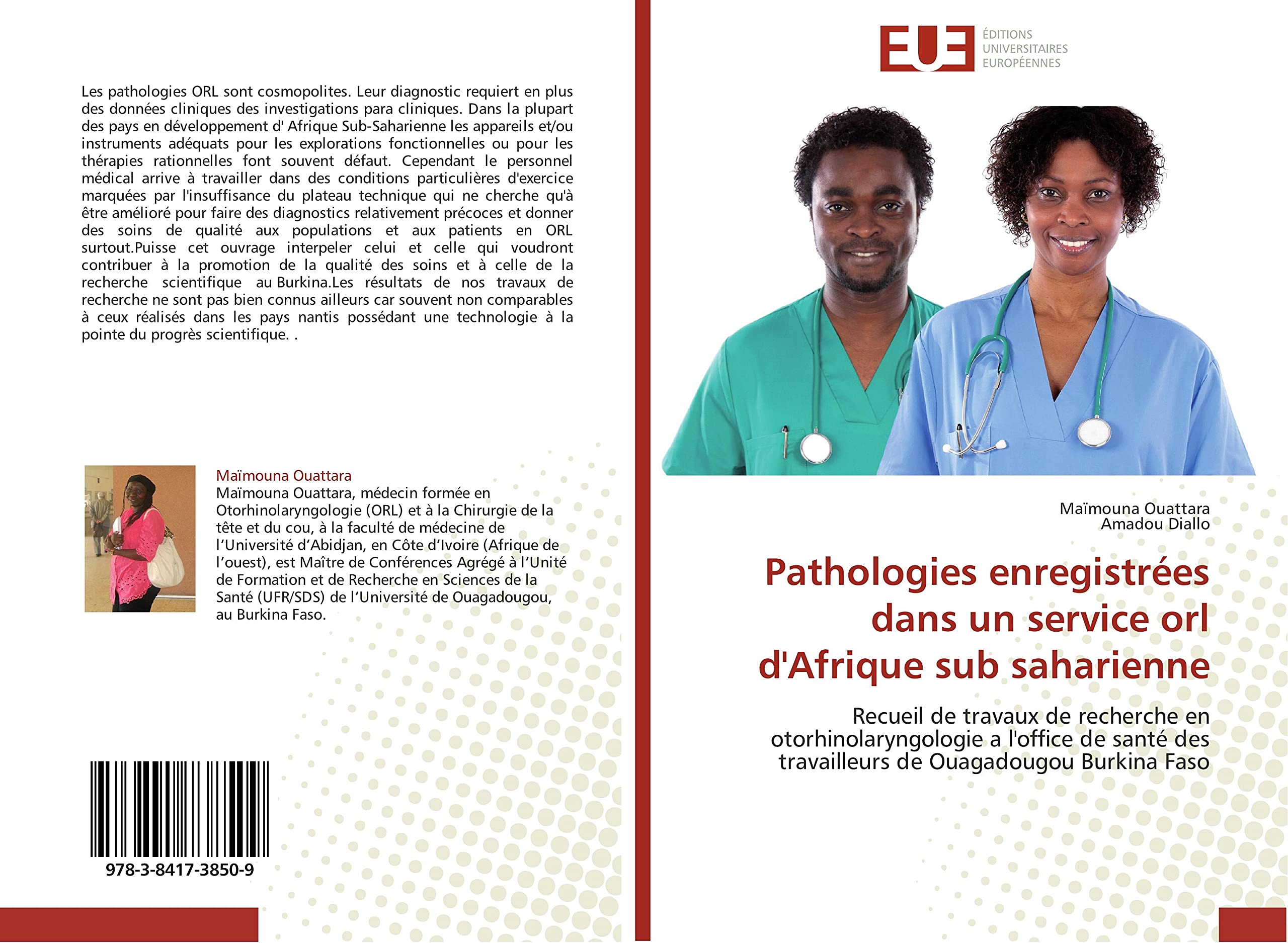 Pathologies enregistrées dans un service orl d'afrique sub saharienne book