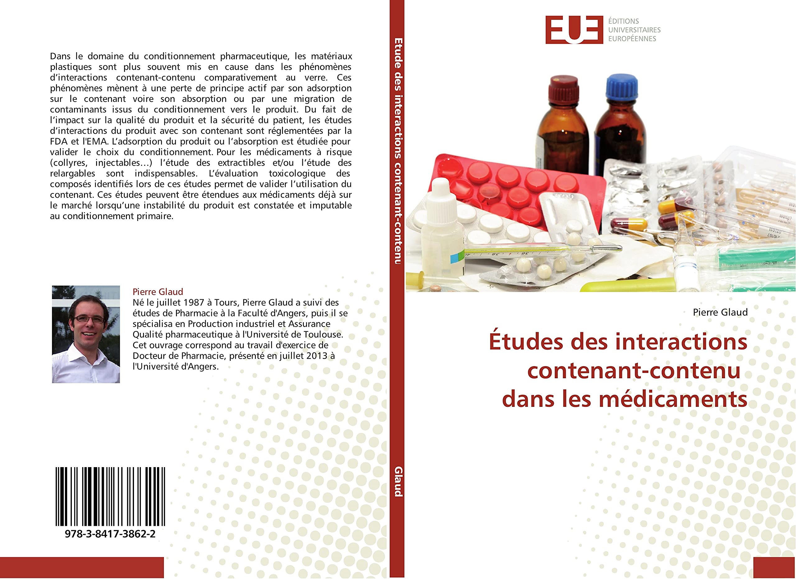 Études des interactions contenant-contenu dans les médicaments book