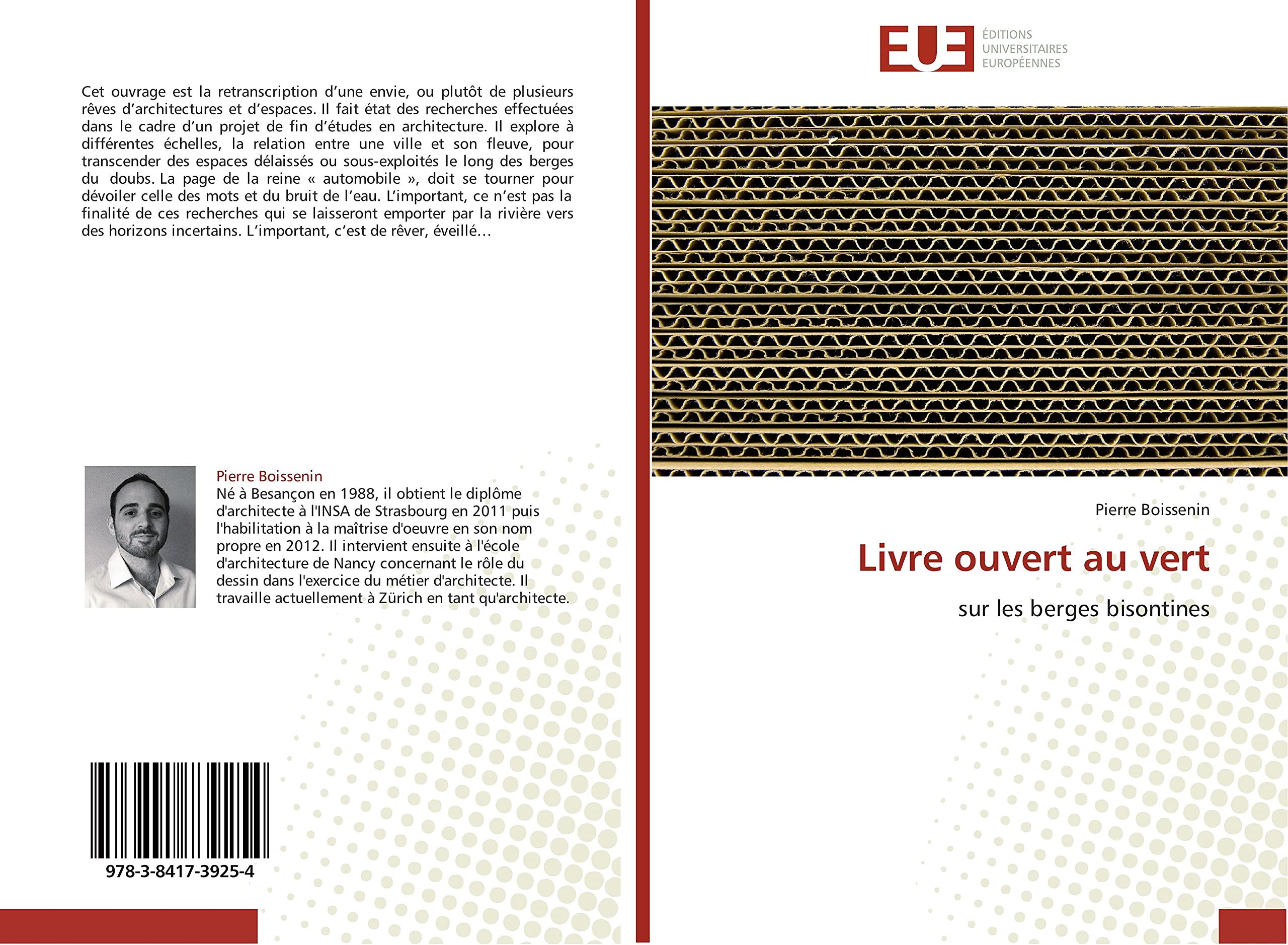 Livre ouvert au vert: sur les berges bisontines book